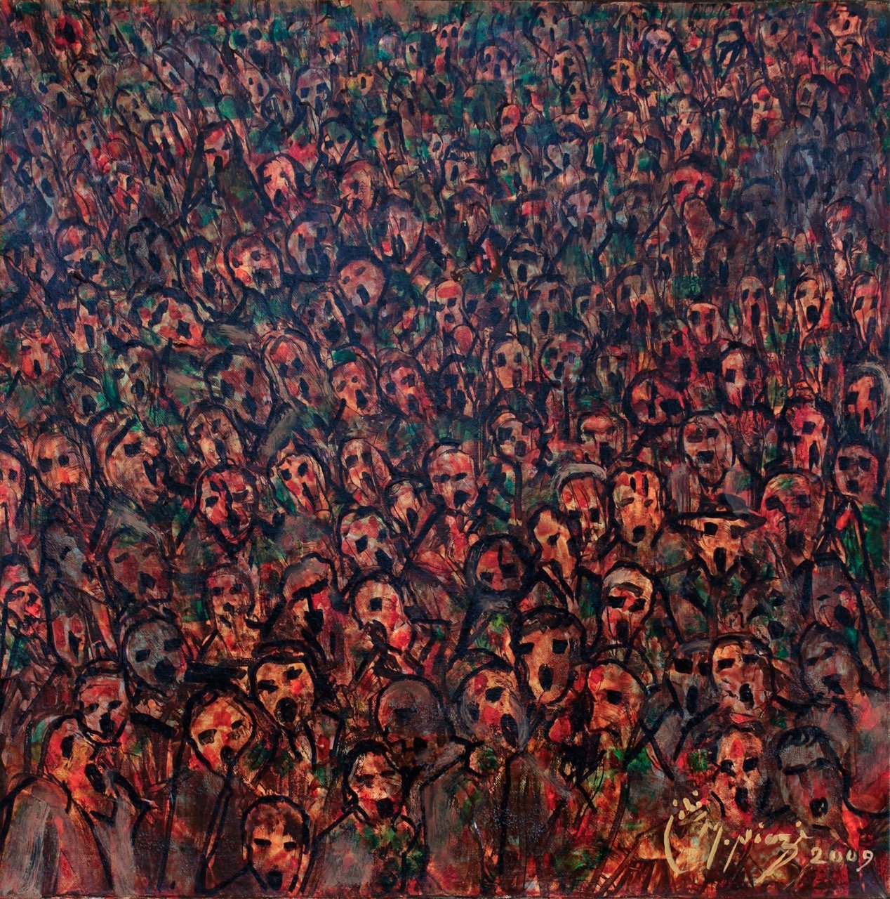 Manouchehr Niazi, Sans titre, 2009