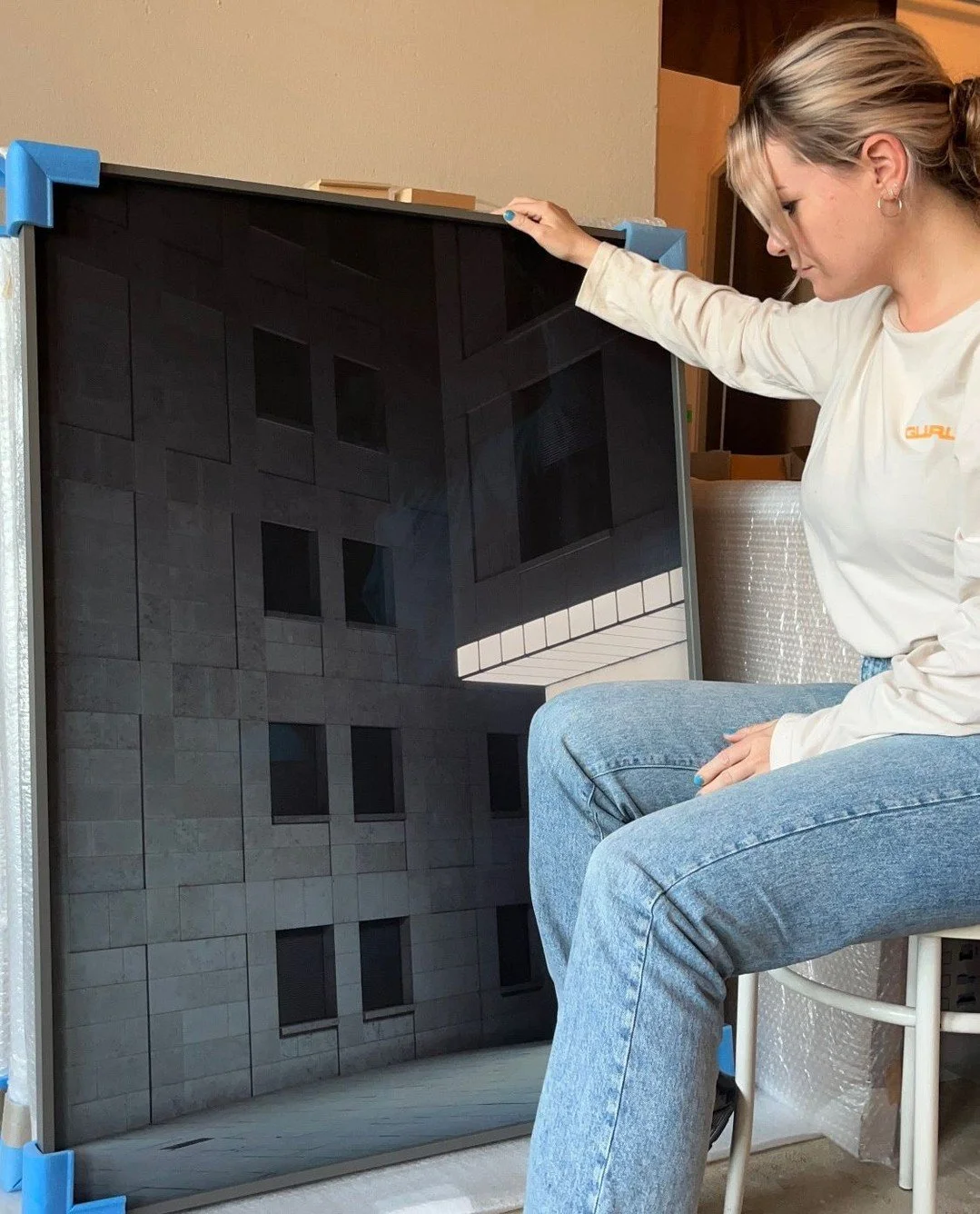 Little while ago in the studio⁠