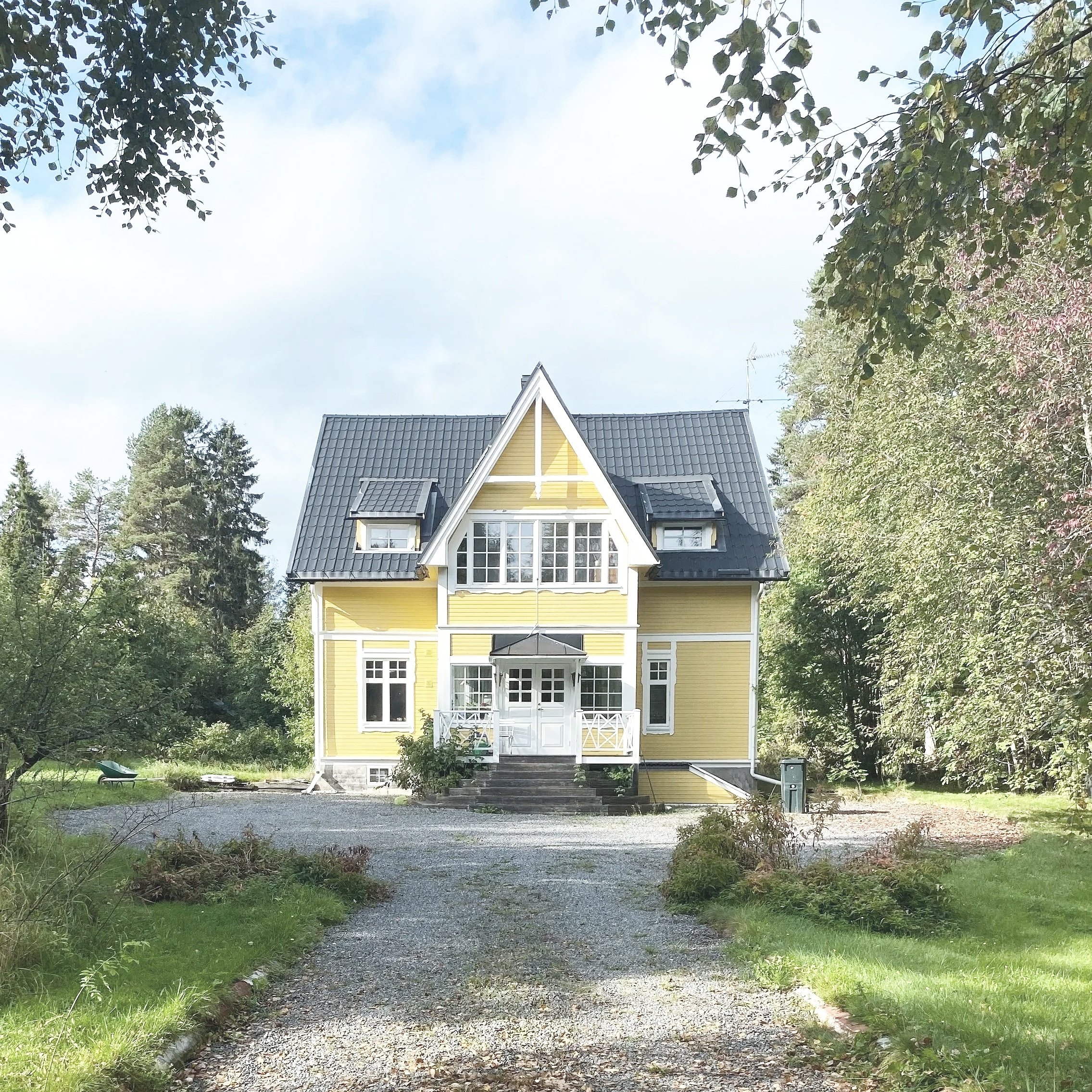 Skrivdag i mitt hus