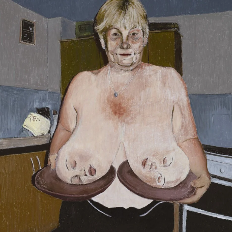 Pullulating Boobs, Whining Children and Anthropomorphic Creatures: Spanish Painter Elena Garrigolas Isn’t Interested in Your Beauty Standards — Elephant Magazine