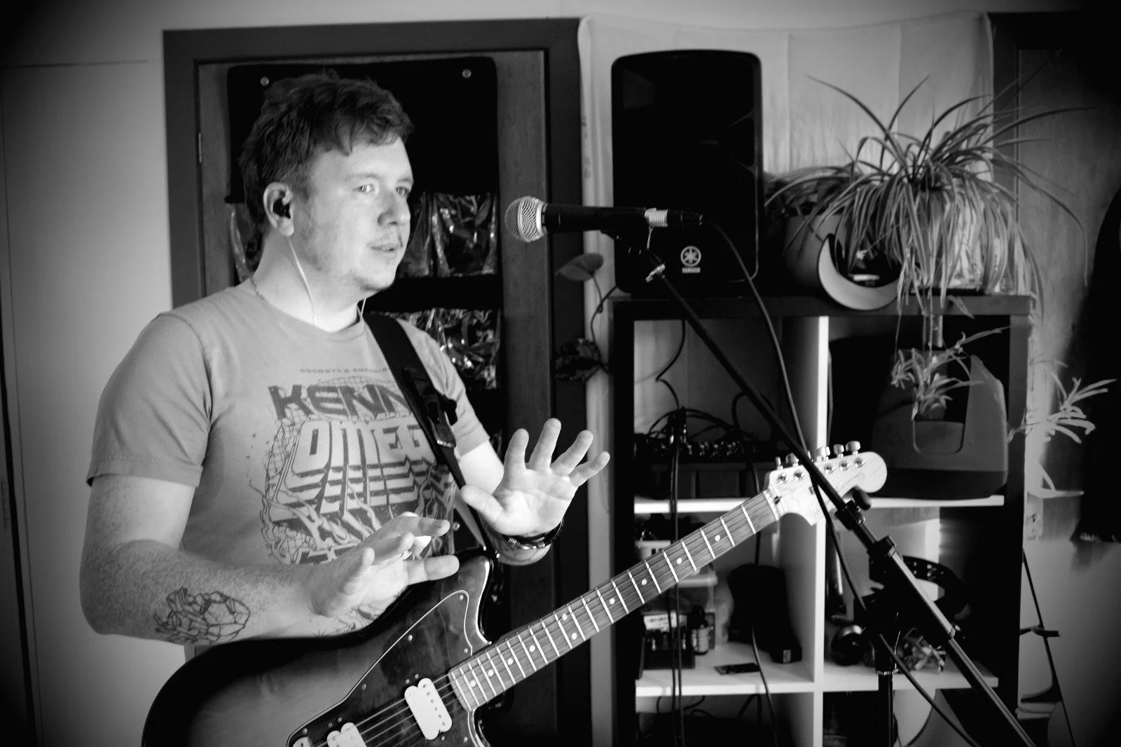 Rig about to drop a hot take at rehearsal