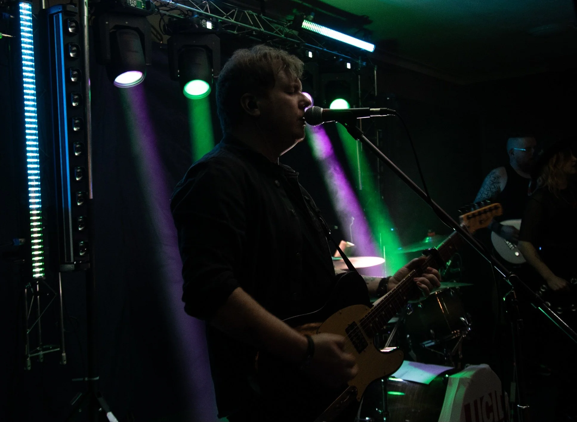 Rig at Raigmore Motel for the Hard Times album launch