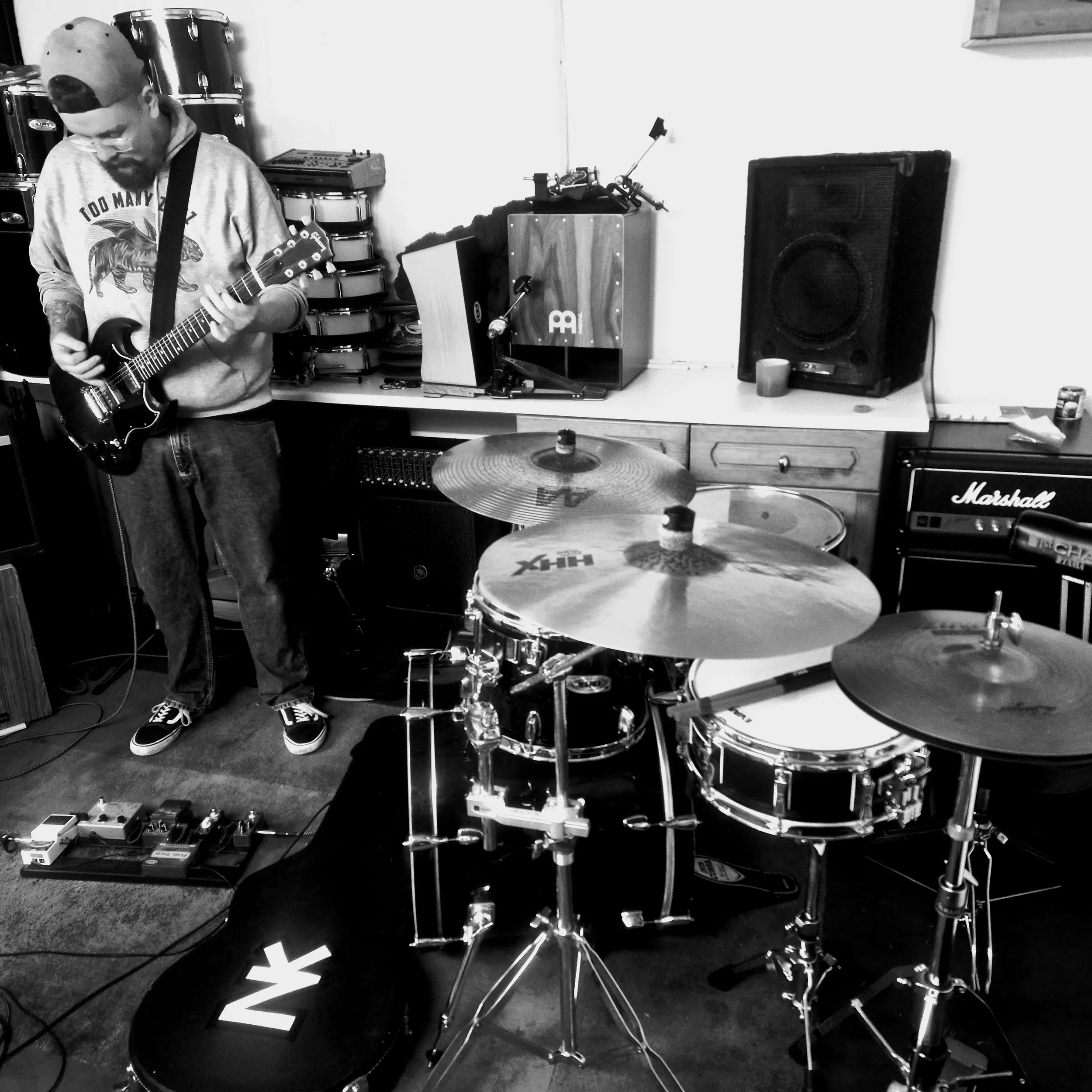 Lucid Liars in the recording den (2024)