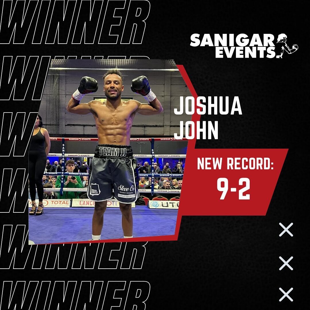 𝐑𝐄𝐒𝐔𝐋𝐓 👇🏼

Port Talbot&rsquo;s Joshua John gets back to winning ways with a 60-54 points victory against Nicaragua&rsquo;s Marvin Solano in Cardiff 👊🏼🏴󠁧󠁢󠁷󠁬󠁳󠁿