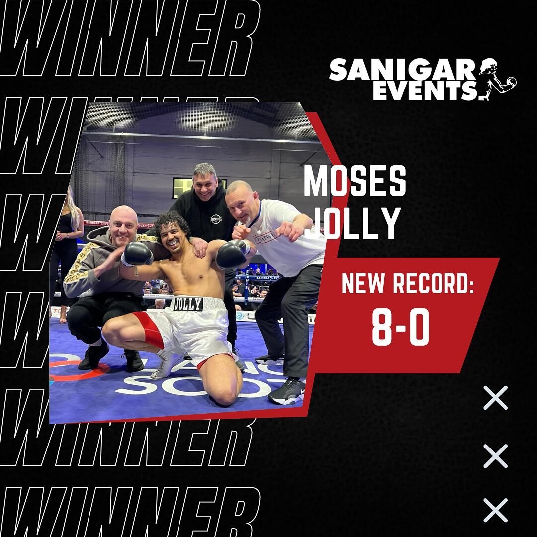 𝐑𝐄𝐒𝐔𝐋𝐓 👇🏼

Swansea&rsquo;s Moses Jolly extends his unblemished record as he stops Milen Paunov in the very first round here in Cardiff 💥🏴󠁧󠁢󠁷󠁬󠁳󠁿