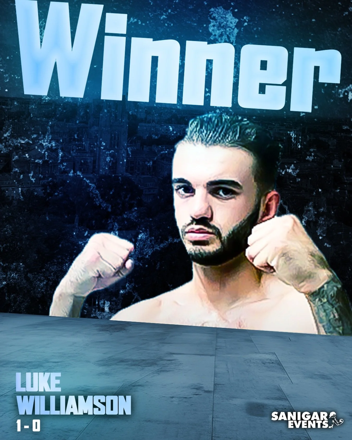 THE WINNER on his debut @_luke_williamson 🔥🥊 Great performance, big things to come!
&bull;
&bull;
📸- @r6ecevisuals