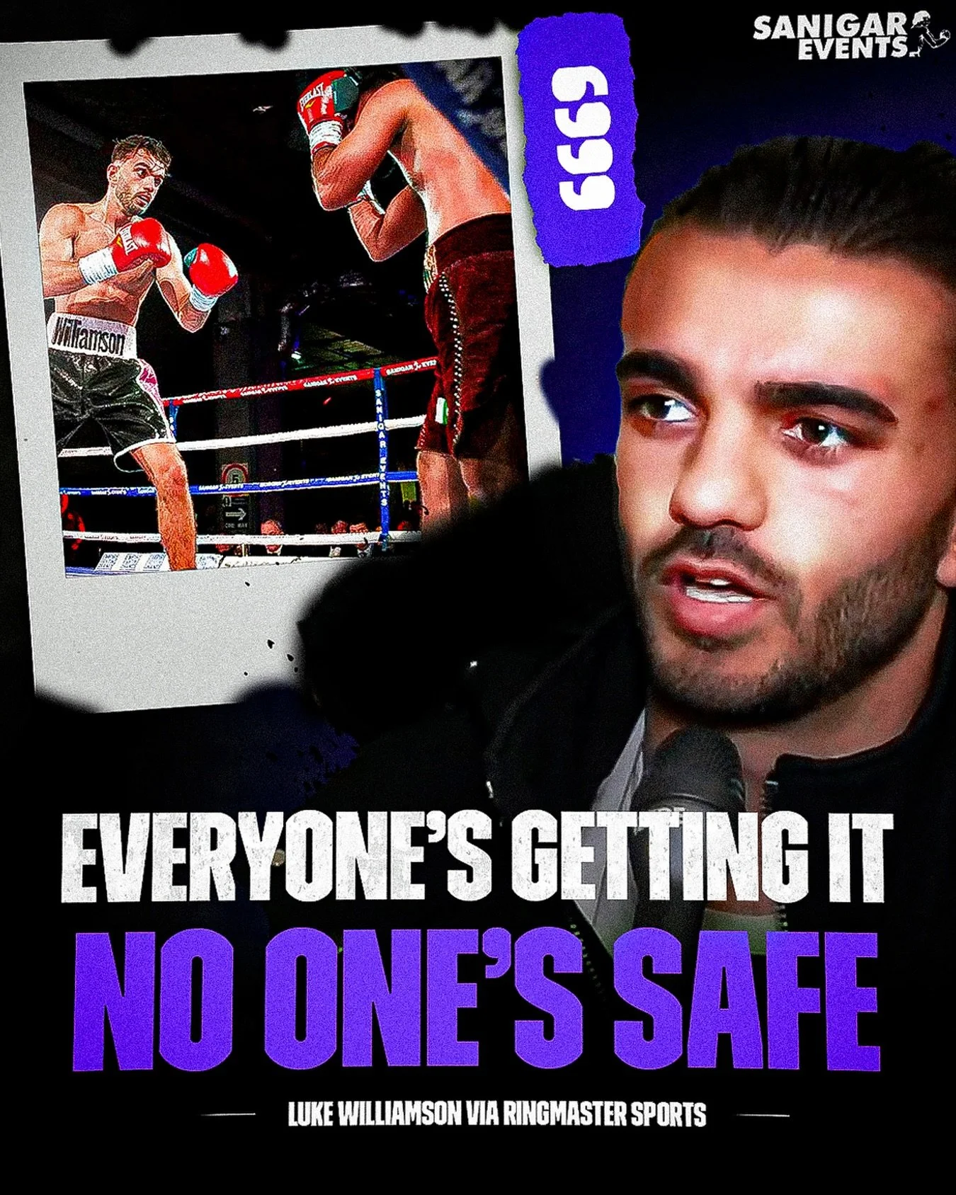 &ldquo;Everyone&rsquo;s getting it!&rdquo; - @_luke_williamson making a bold statement in his post fight interview with @ringmaster_sports after his debut win🏆 Big things to come from this future champ🥊

poster made by @r6ecevisuals 🔥‼️