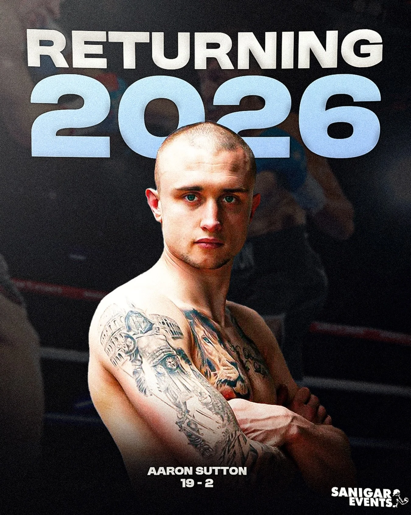 Returning in 2026 is the one and only @aaronsutton122 🔥✅ Now holding a fantastic record with big names on, a championship title to his name, and he&rsquo;s out for more! Now teamed up with a new coach, he&rsquo;s coming for gold!🥊
@ryankingtonroofi