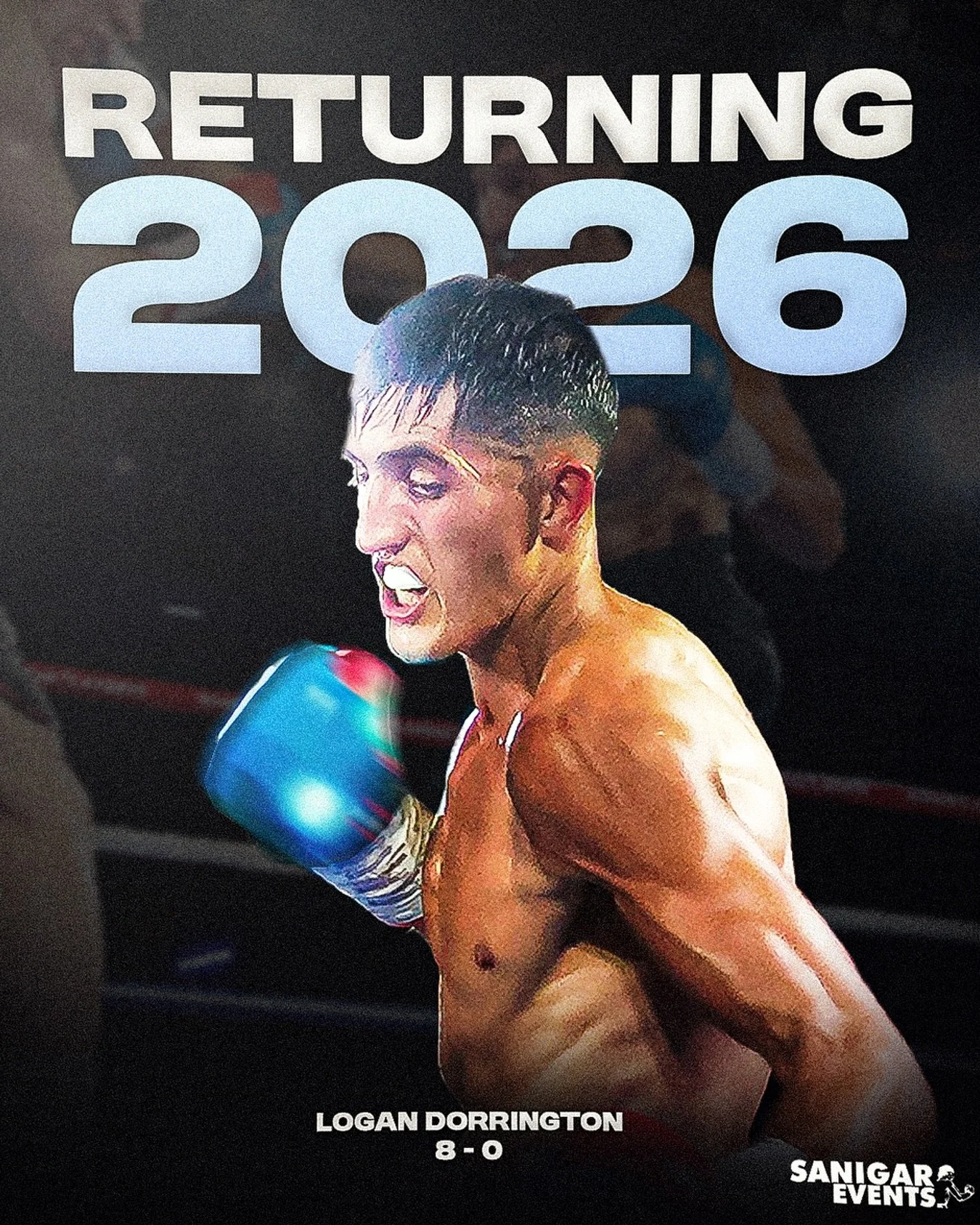 2026 we will see the return of the hard hitting and massive Bristol prospect @logandorrington ✅🥊 He&rsquo;ll be back with a bang 💥 ready to show off his explosive power and expert boxing ability very soon 👀

amazing poster by @r6ecevisuals 🔥