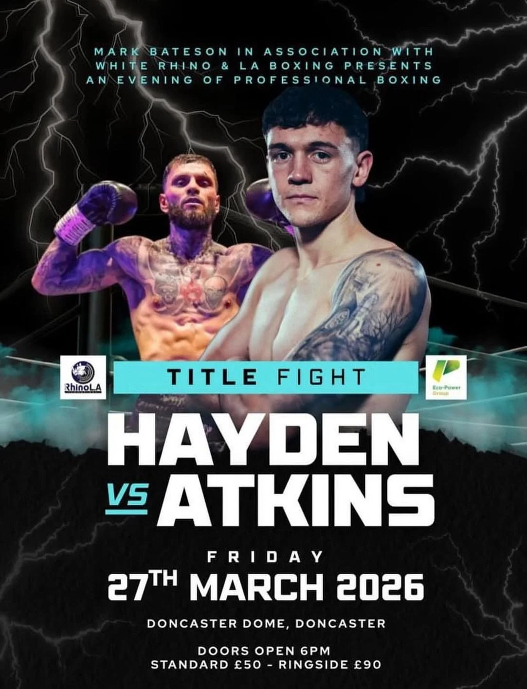 🥊ATKINS GOES FOR A TITLE🥊
A big step up for @mrjamesatkins01 as he boxes for the Silver Commonwealth Title on the 27th March🔥 We&rsquo;re behind him all the way and back him to bring home the belt!✅