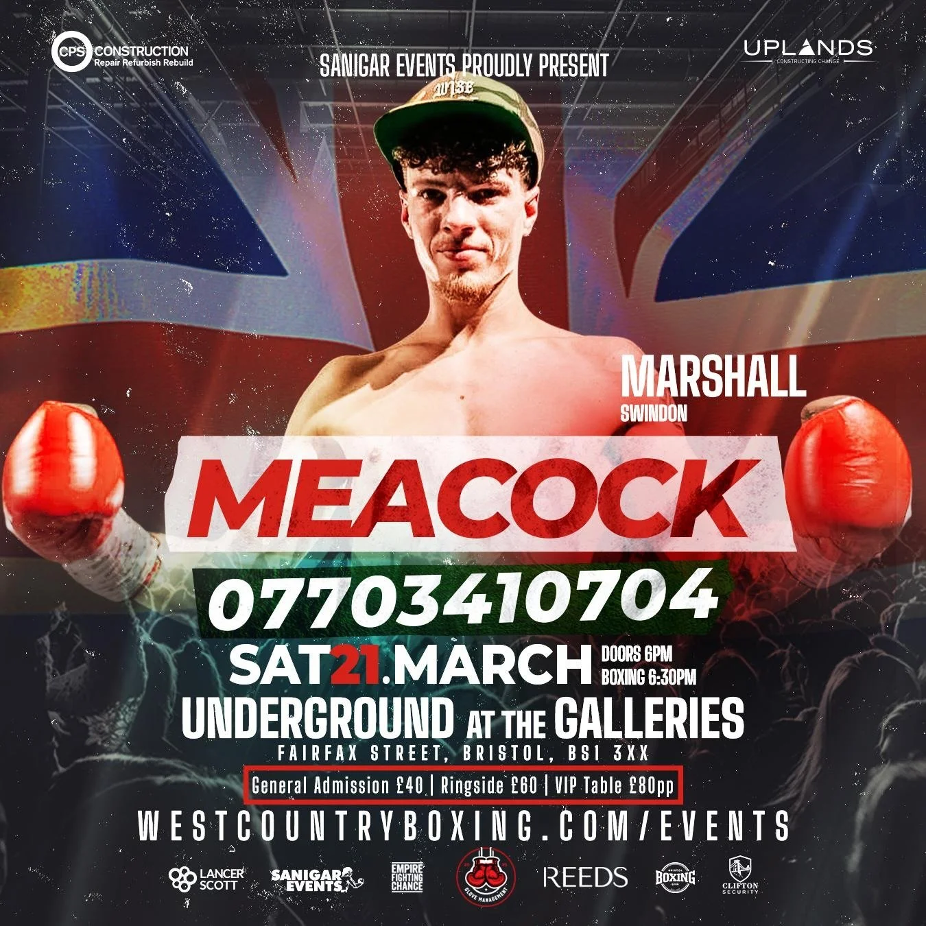 @marshallboxerr is back on our Bristol show in 2 weeks time!🥊 Make sure to look out for this young prospect✅

#boxing #bristolboxing