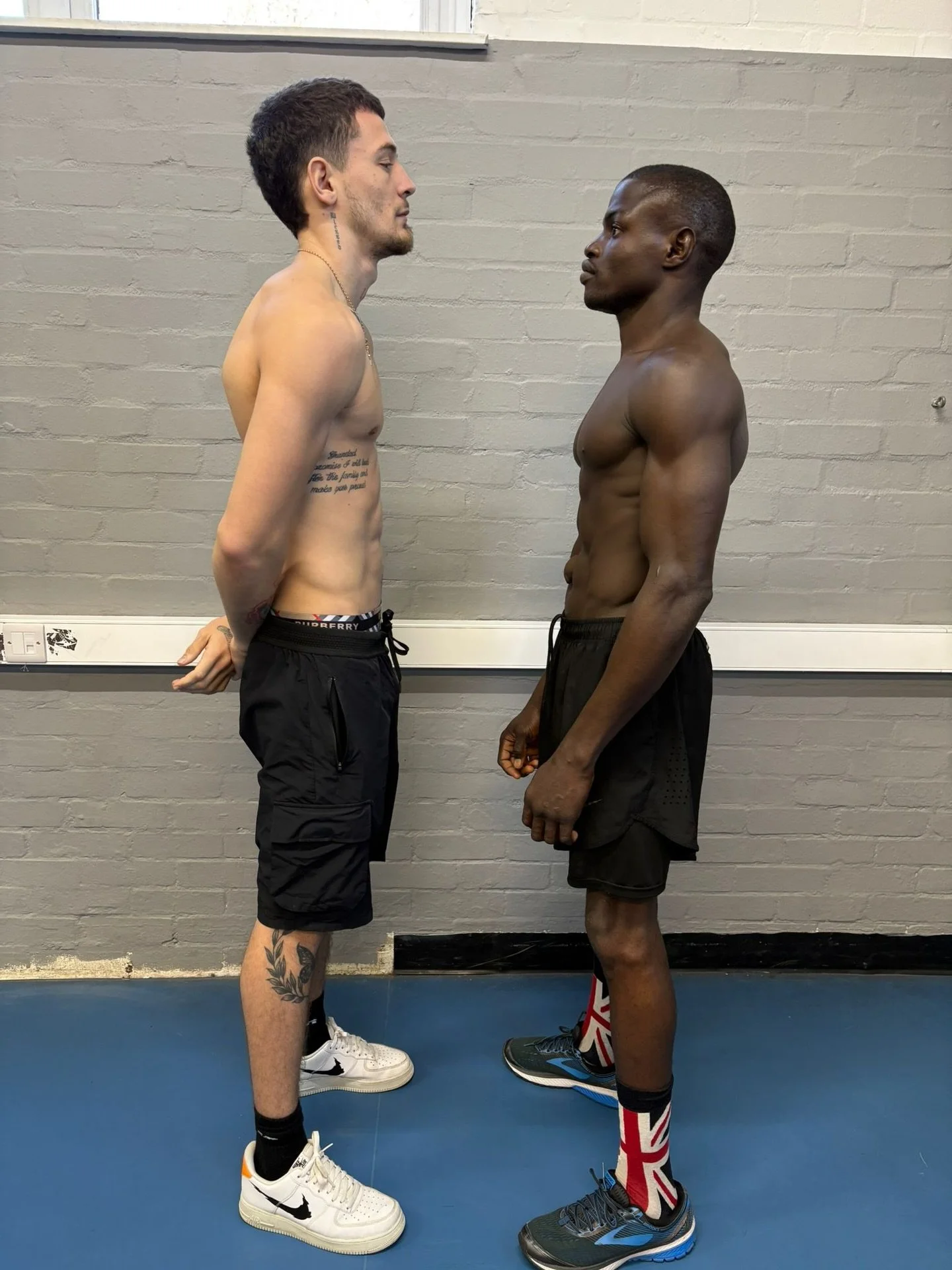 CHECK WEIGHT DONE✅ Anton and Tunde complete their check weigh-in ahead of Saturday&rsquo;s big Commonwealth Title showdown🥊
We&rsquo;ll be keeping you up to date all week with the latest news with this MASSIVE fight‼️