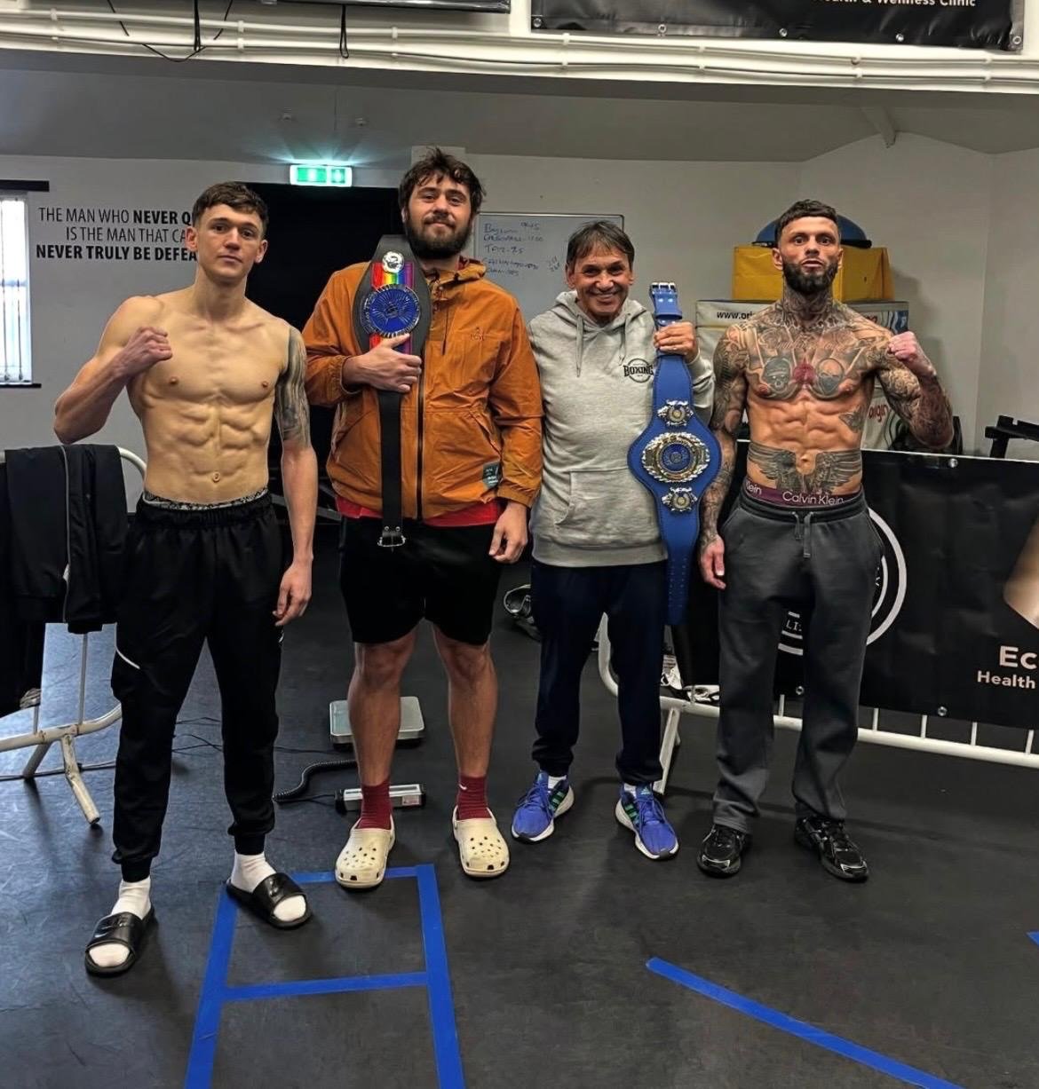 TOMORROW🗣️ @mrjamesatkins01 goes for the Commonwealth Silver Title up against Joe Hayden🥊 This is bound to be a Welterweight classic, don&rsquo;t miss it tomorrow!✅