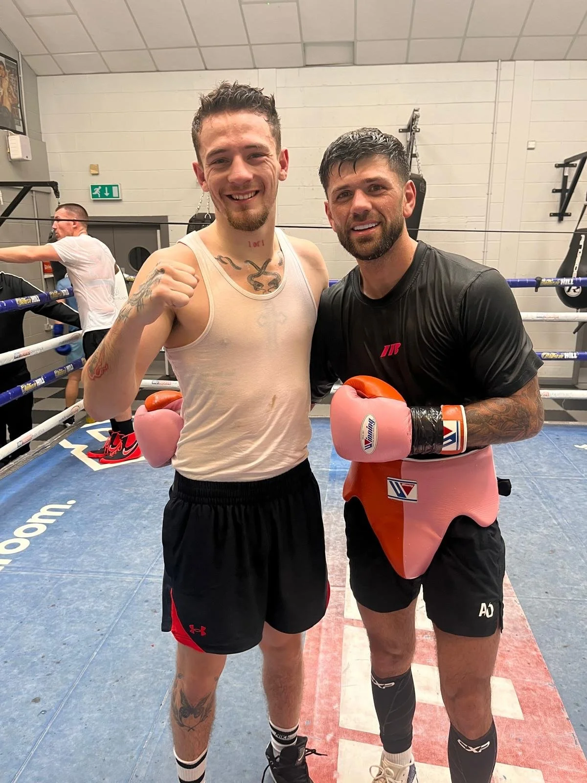 BIG MOVES for our fighters🤯‼️ @anton.haskins.3 sparring former world champion @joecordina_91 down in Wales today, and a trip over to Swansea for @aaronsutton122 to spar Welsh champion @gilheaneywilly 🔥
Well done champs ‼️