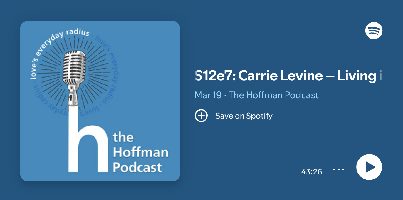 Hoffman Podcast - Living in Alignment for Optimal Wellness