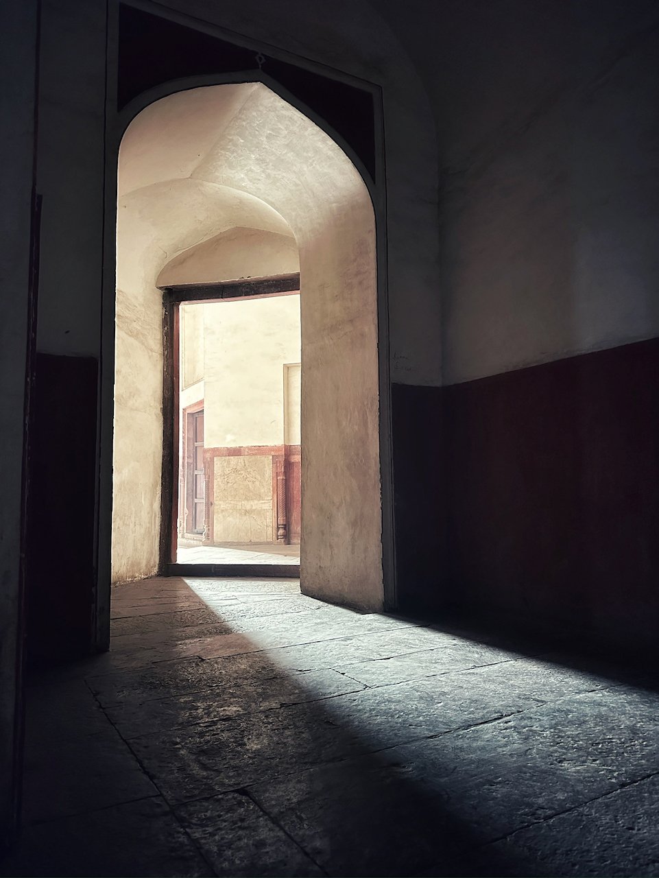 Humayun Tomb corridors.jpeg