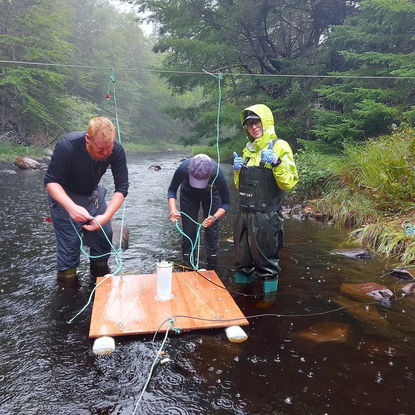 We are very excited to now have all four of our floating monitoring stations installed and collecting data!