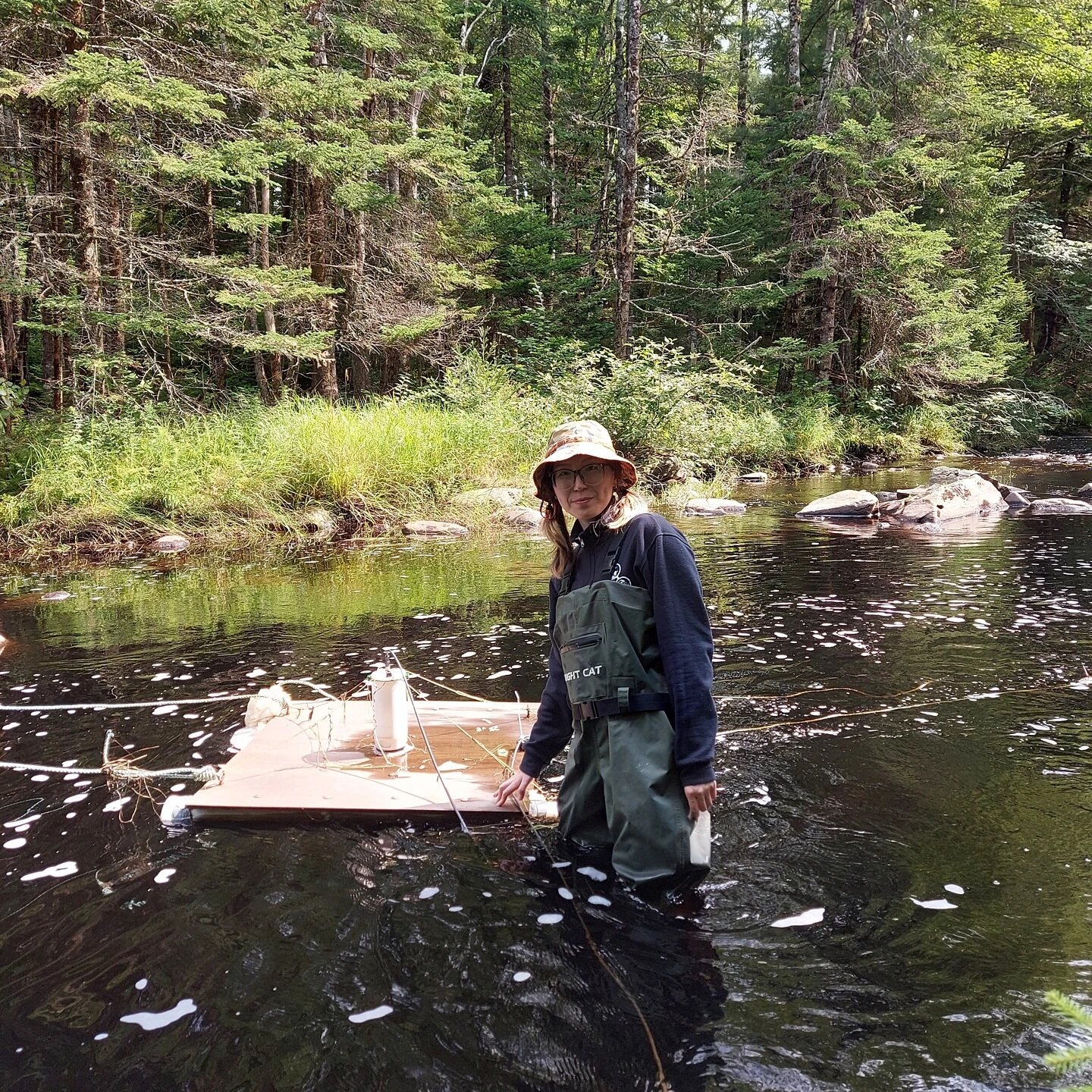 A warm welcome to our new field technician, Wanying! We are excited to have her helping us in the field for the rest of this season.