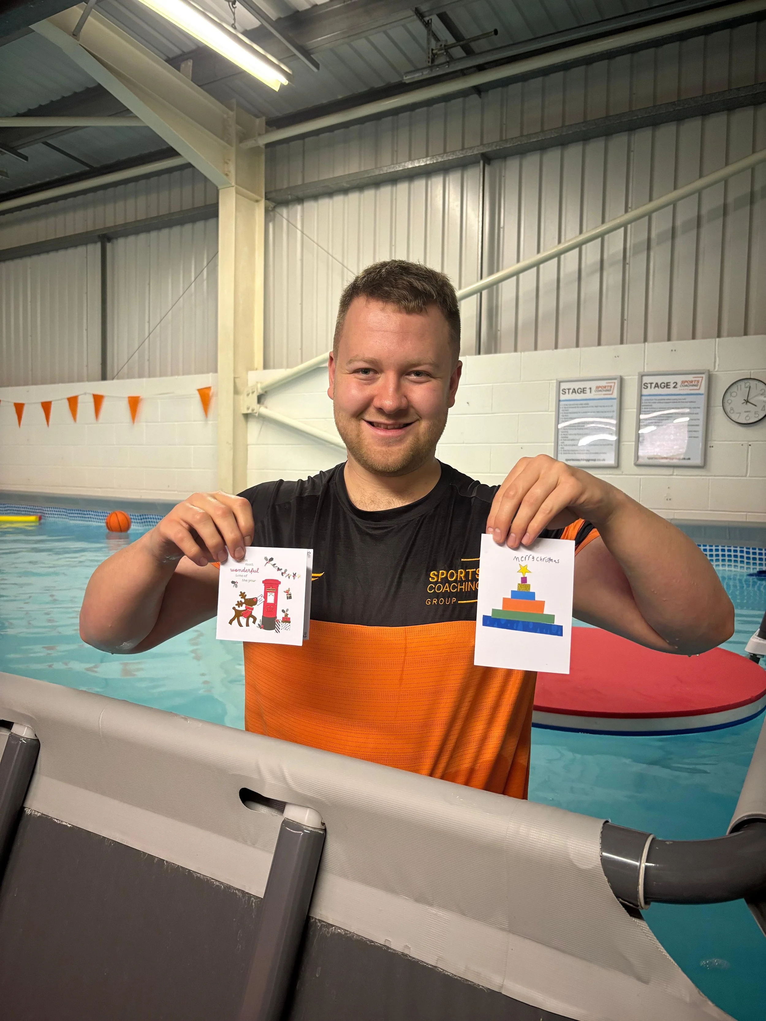 Sportscape Education celebrates apprentice success as George achieves Distinction in Level 2 Community Activator Coach Qualification