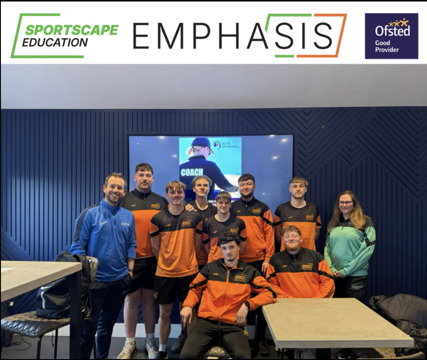 Sportscape Education: Level 4 Sports Coach apprentices gain real-world experience at Crewe Alex football club