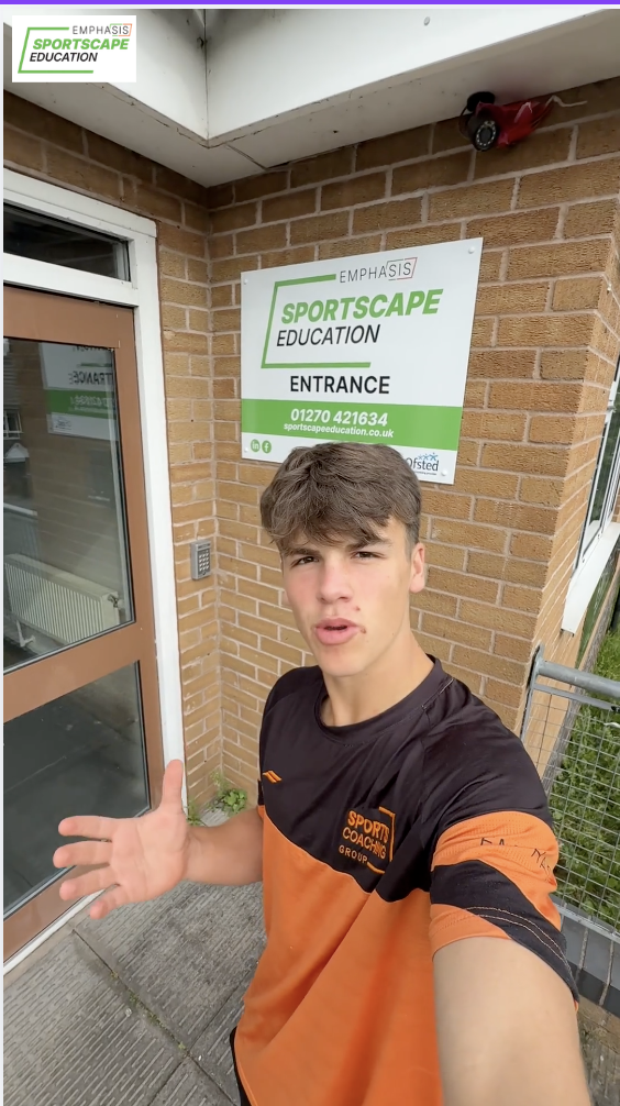 What’s a Level 2 Community Activator Coach apprenticeship? Lucas shares a day in the life at Sportscape Education