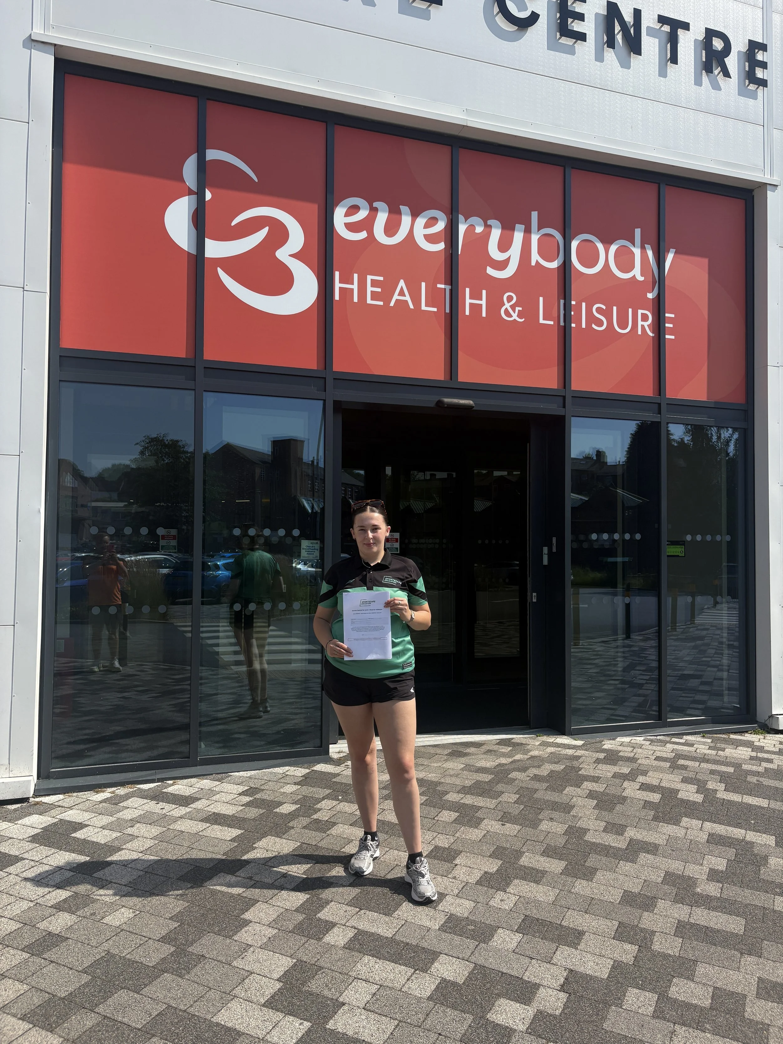 Sportscape Education delivers Level 1 Activator qualification to Everybody Health &amp; Leisure summer staff