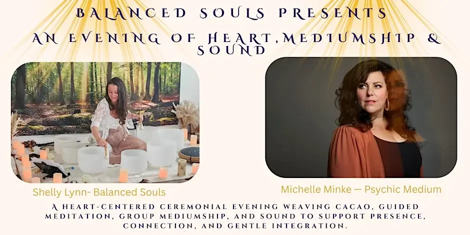 An Evening of Heart, Sound & Mediumship with Michelle Minke