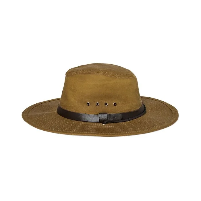 Filson Tin Cloth Bush Hat Dark Tan Kaseberga HideOut