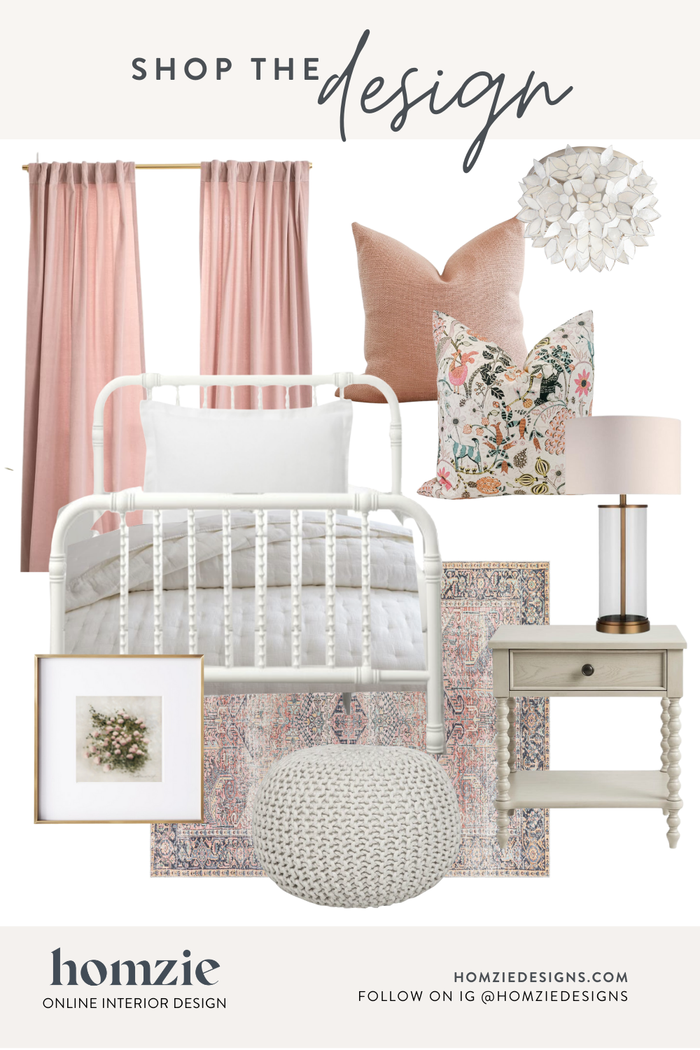 The Perfect Little Girls Bedroom — Homzie Designs