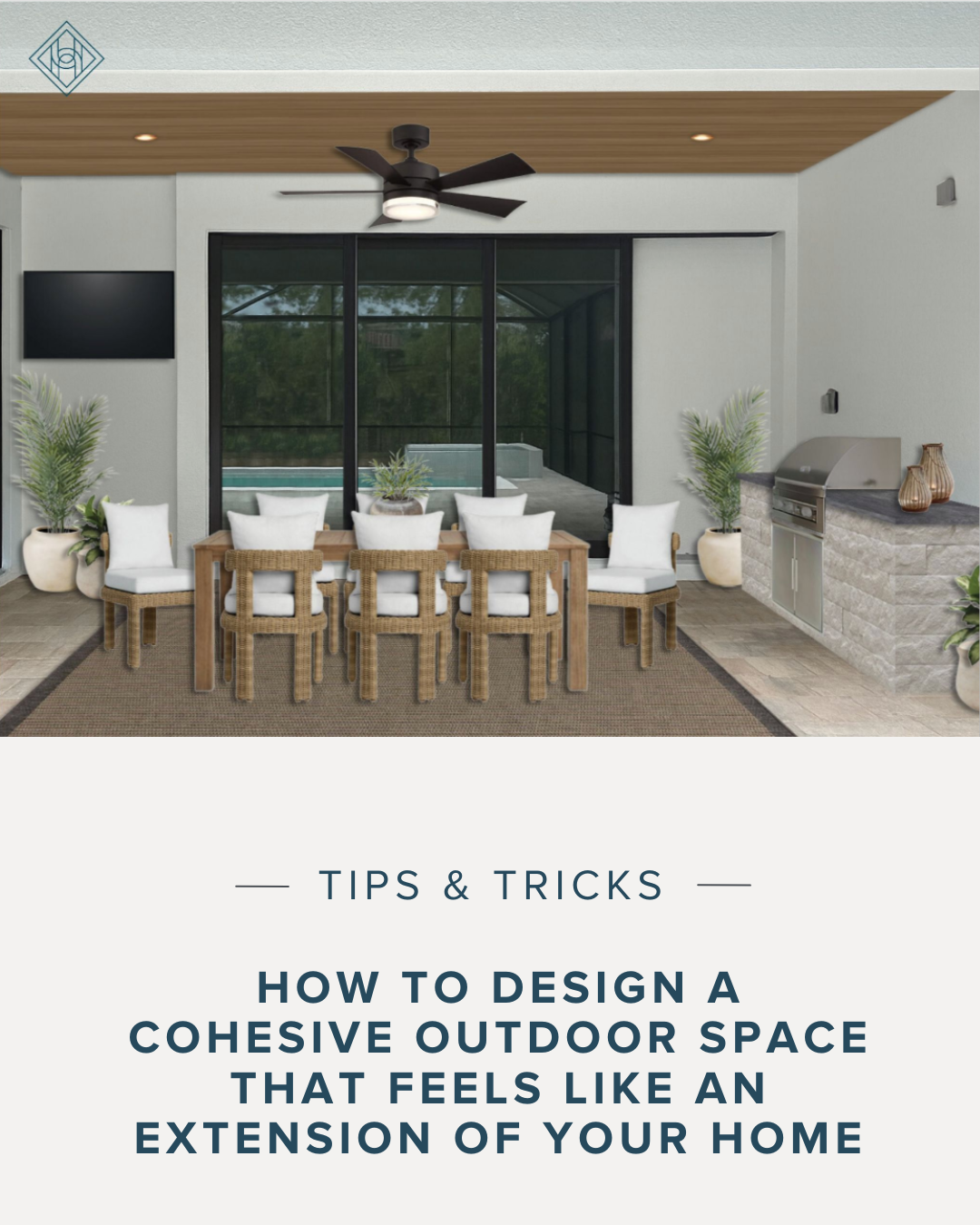 How to Design a Cohesive Outdoor Space That Feels Like an Extension of Your Home