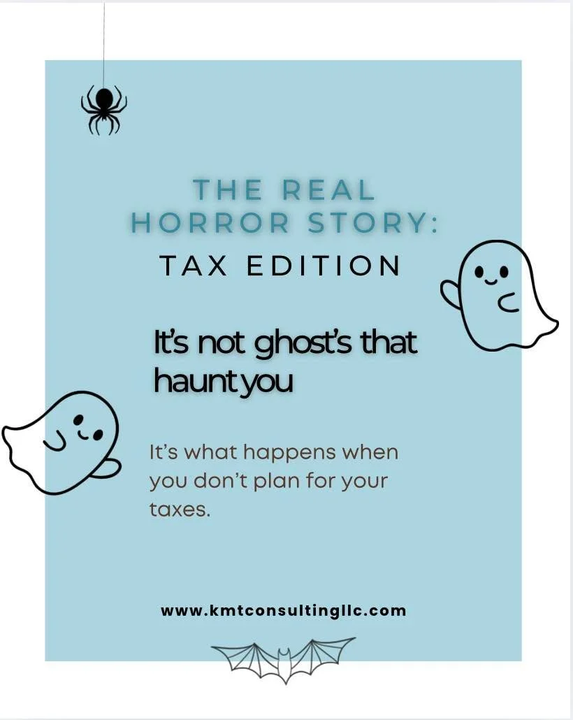 Forget ghosts and goblins , the real nightmares show up when you ignore your taxes 😩💸
Here’s what might creep up on you if you don’t plan ahead:
💀 Unfiled returns – They don’t disappear, they multiply. Next thing you know