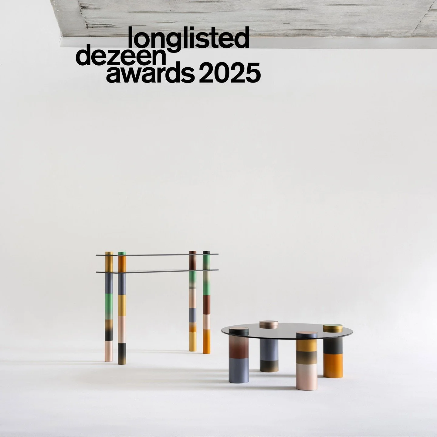 Excited to announce that Anodised Series by @silostudio commissioned by Relay Design Projects, has been longlisted for the @dezeenawards_⁠
⁠
Silo Studio has designed the Anodised Series, a limited collection in response to Relay's invitation to produ