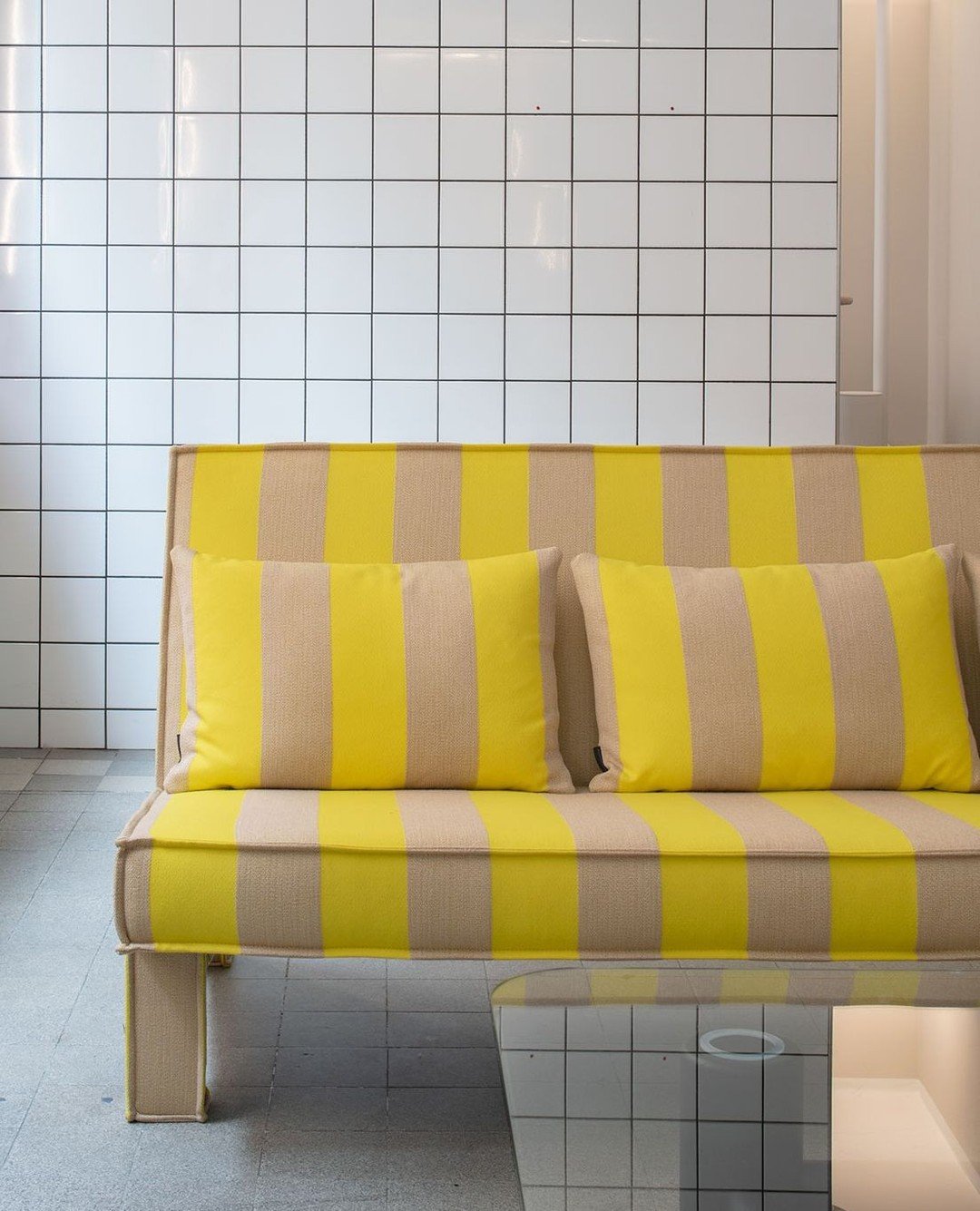 &rdquo;BAM! has clear pop art references and a kind of instant look with its clear graphic profile and generous block-like shapes. It looks like something that could come out of a Lichtenstein painting. Hence the name BAM!&rdquo; - Chris Martin desig