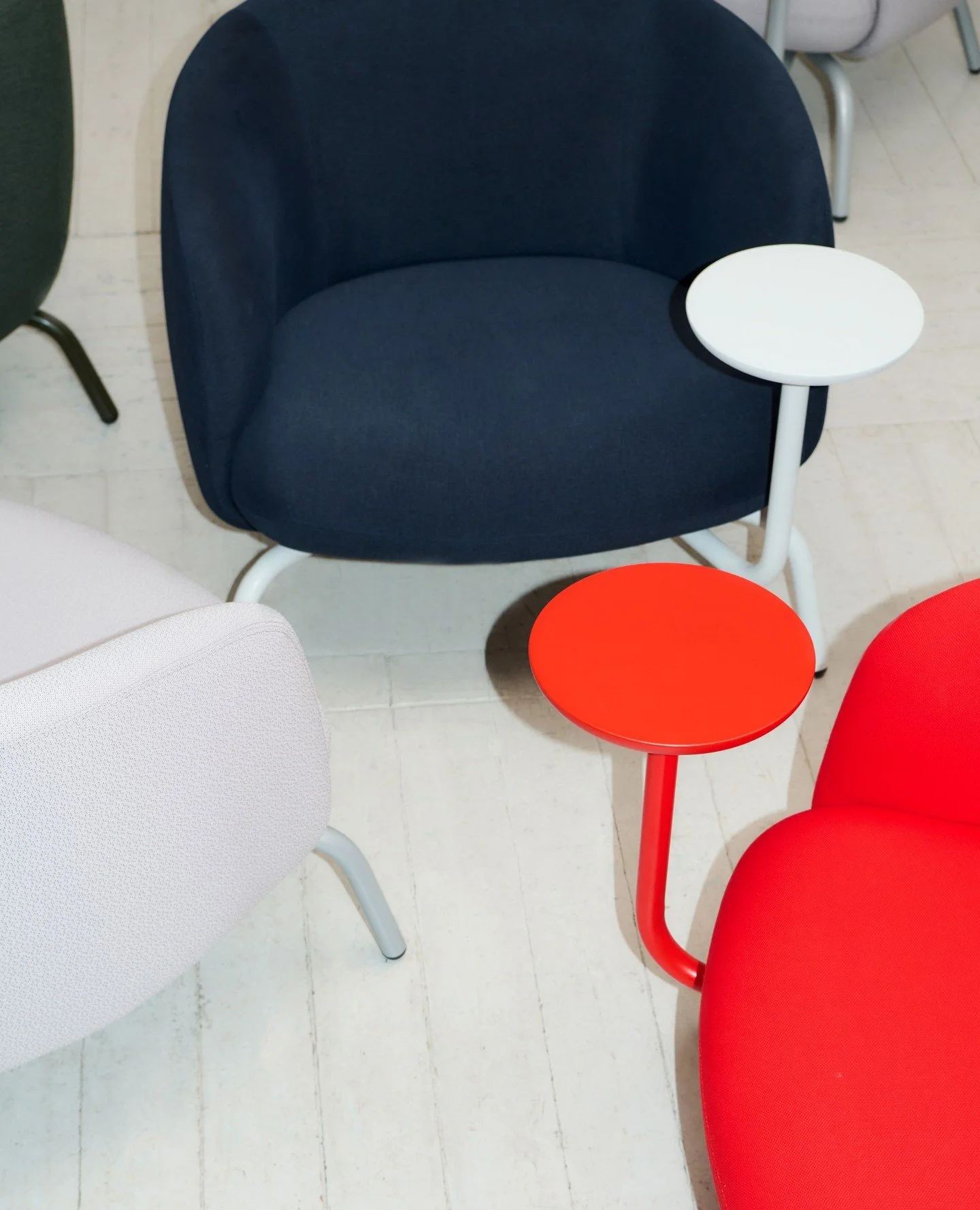 The NEST Club Chair is a natural progression of the continuously widened NEST Collection, designed by Stockholm-based studio Form Us With Love in collaboration with +Halle&reg;. ⁠
⁠
Offered in a variety of ways including a practical side table, the s