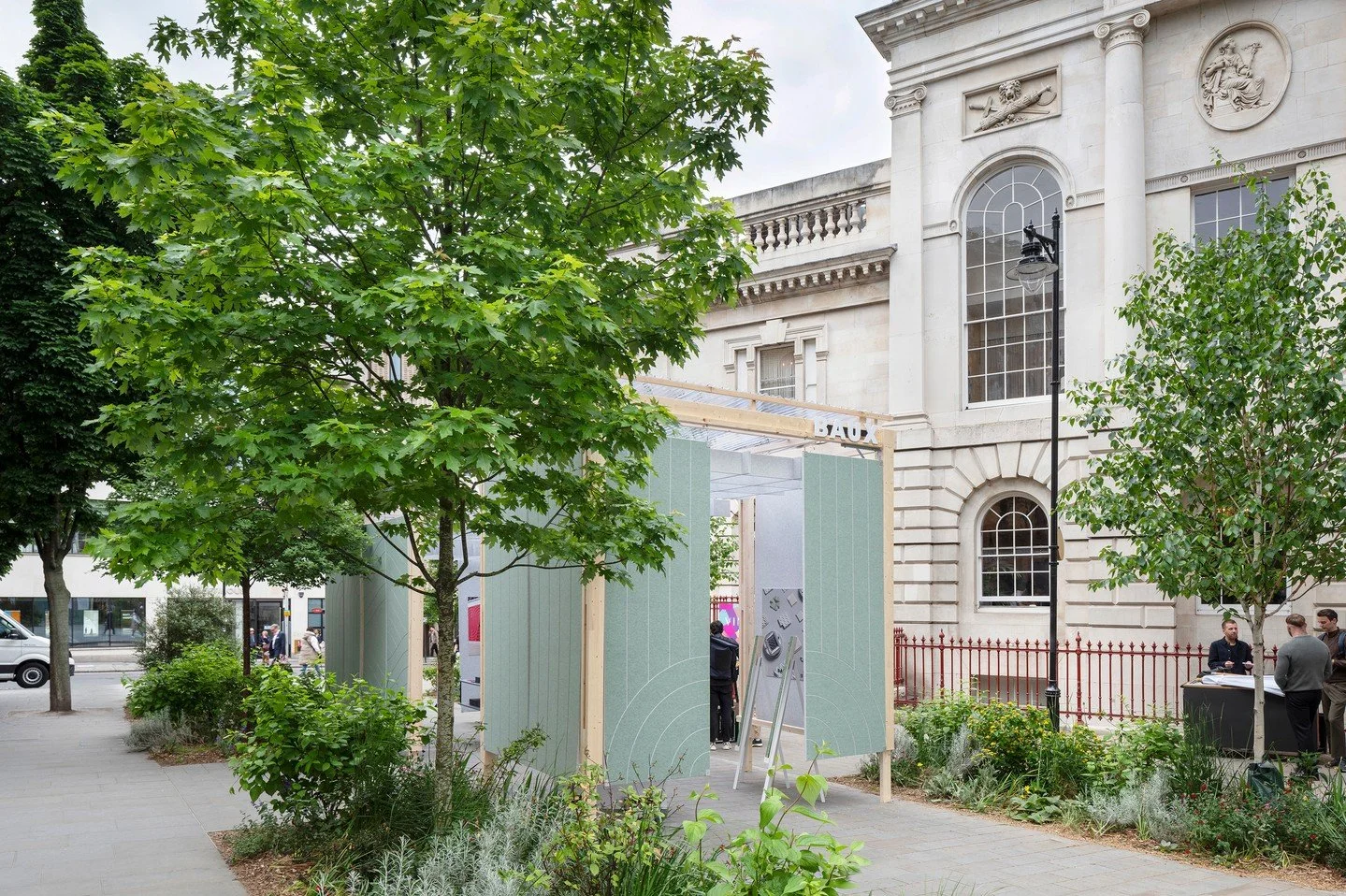 Thank you to everyone who visited @bauxdesign during @clerkenwelldesignweek last month⁠
⁠
The X-Felt Floating pavillion has been packed up and shipped to Copenhagen and will be on display during @3daysofdesign at Papir&oslash;en 5,1436 Copenhagen.⁠
⁠