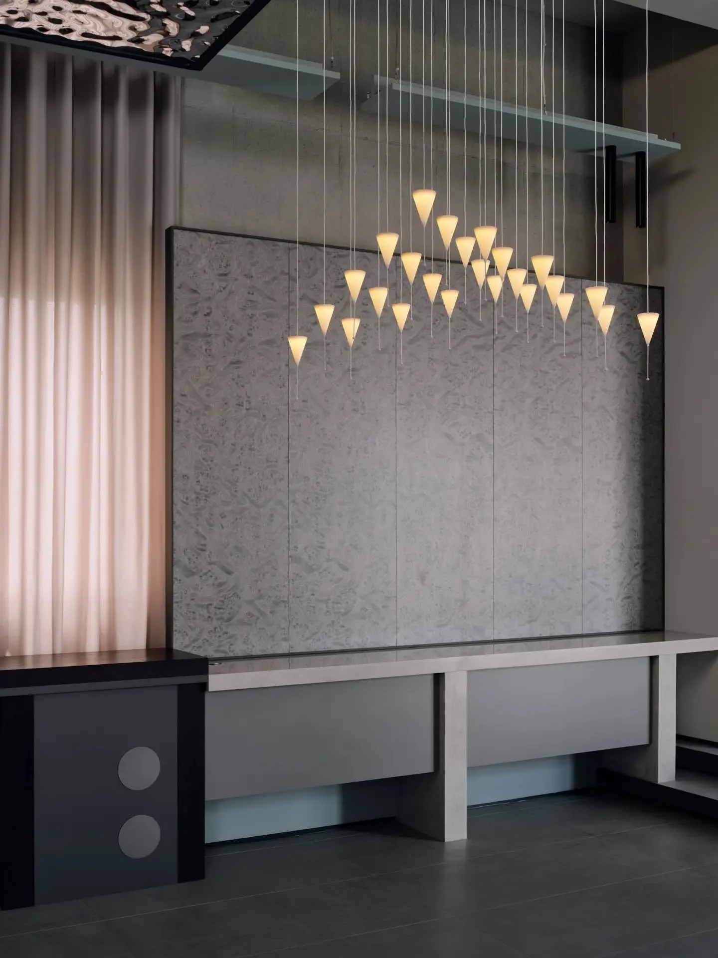 Some great images of the new Aster collection designed by @notedesignstudio for @ago_lighting
⁠
See in person next week during #LDF2026

Quiet Volumes 
15-20 September 
Follow link in the bio for more details.

@l_d_f_official 
@shoreditchdesignweek