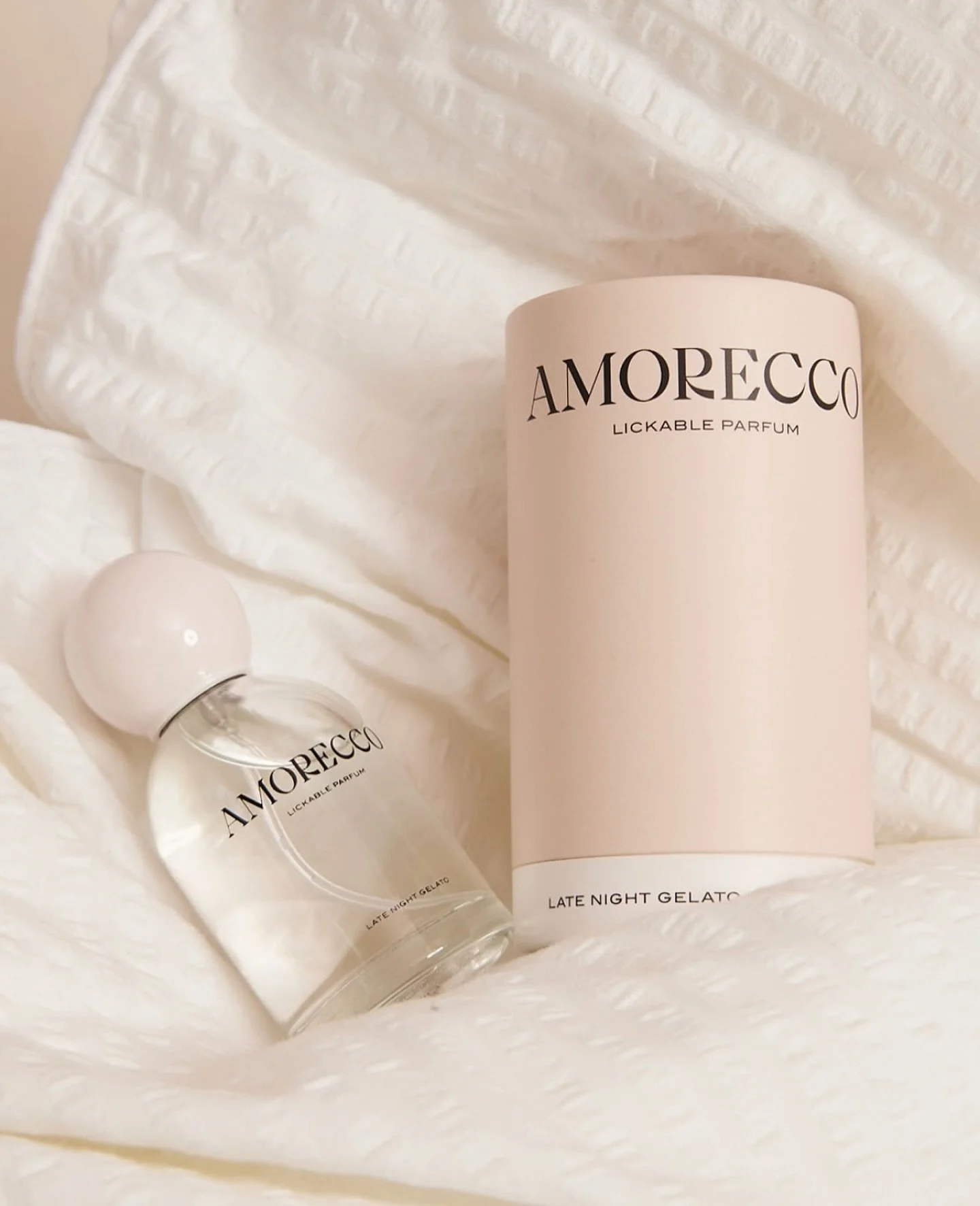 Amorecco, the first intimate wellness brand to unite scent and taste. DESK was appointed to realise the brand identity, packaging and Shopify webite design and build for this DTC fragrance brand launch. &ldquo;At Amorecco, we believe that playfulness