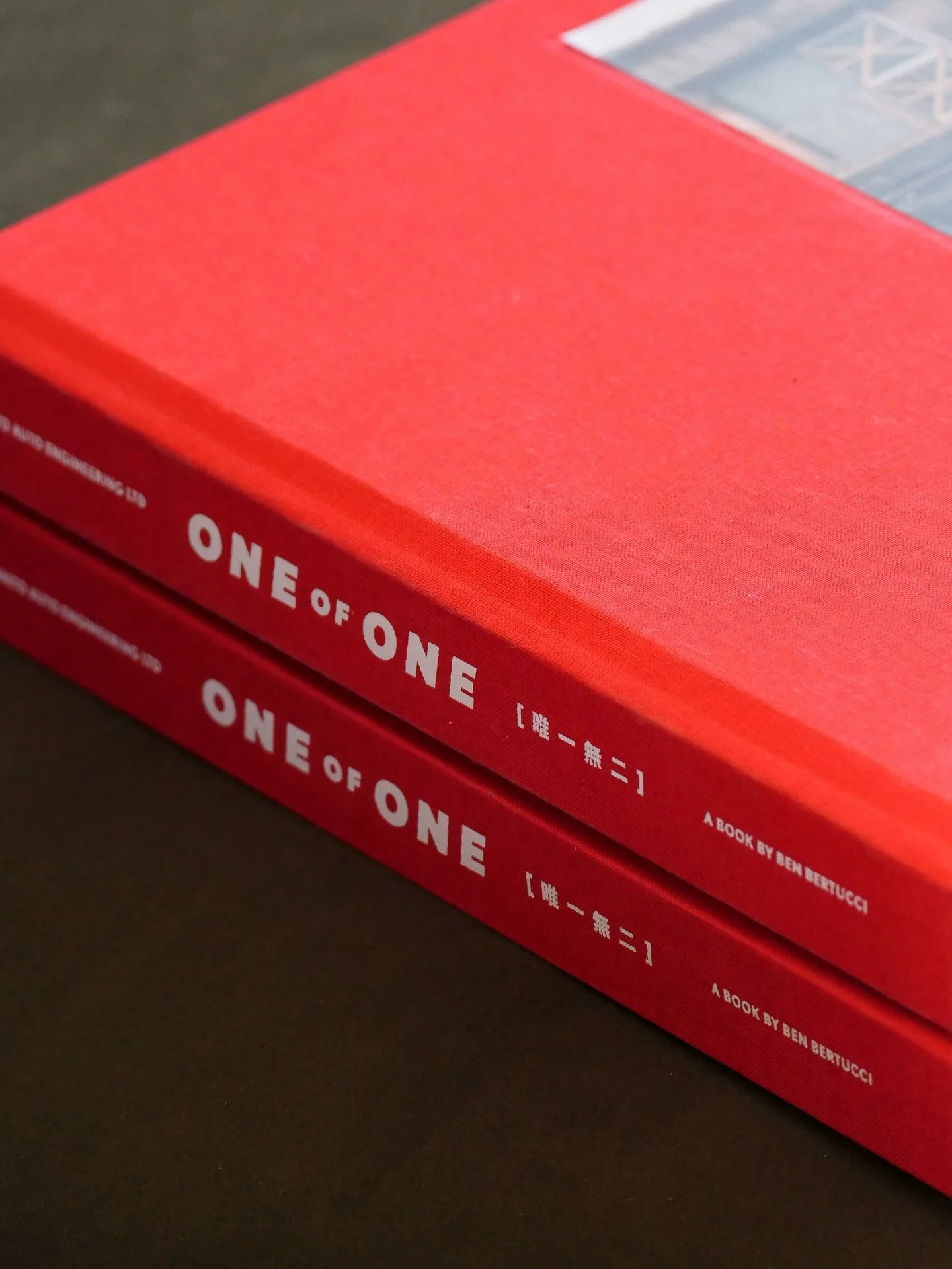 A compelling companion to the ONE OF ONE film, the 250-page book delves deeper into unseen moments in and out of the workshop, offering a richer, more intimate look into the Naito family. Bertucci&rsquo;s emotionally raw photography captures the beau