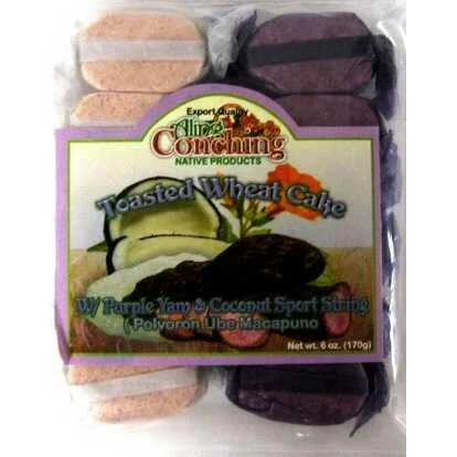 POLVORON UBE/MACAPUNO 烤小麥餅 (紫薯+MACAPUNO)