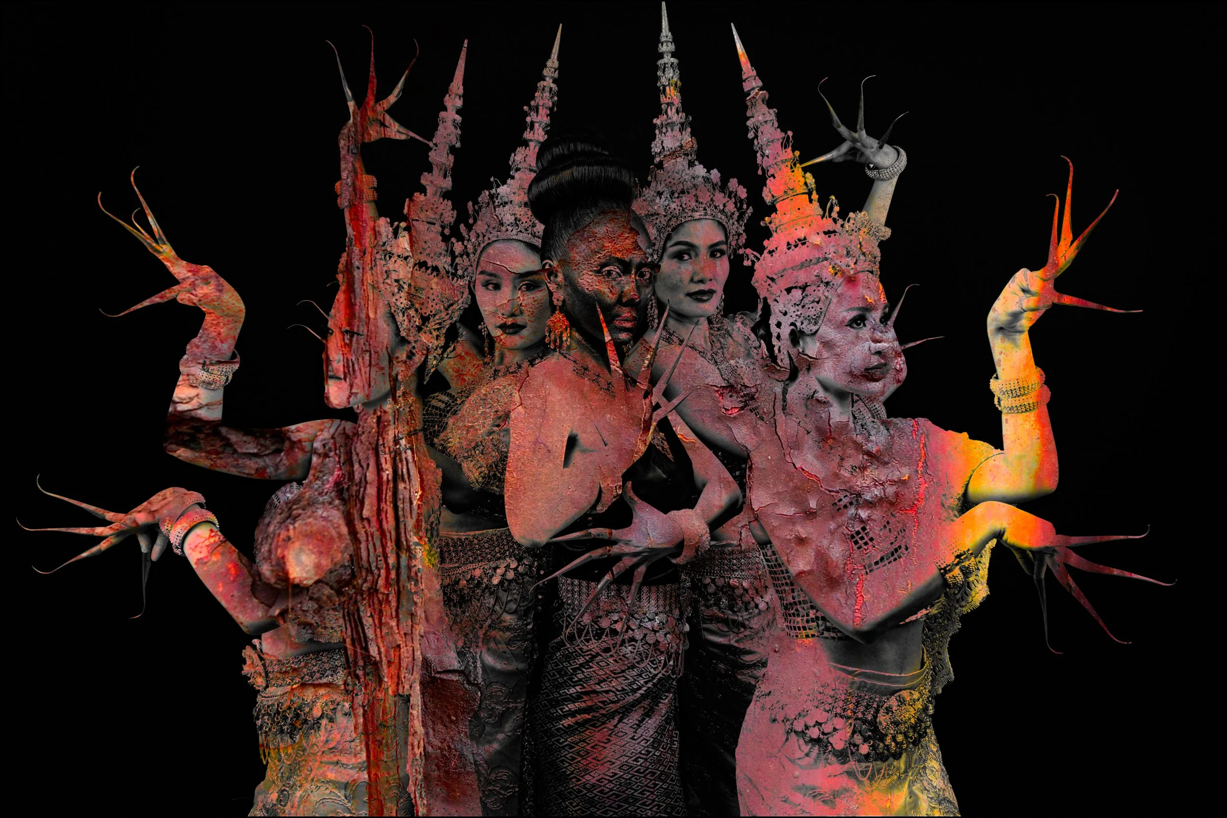 rusted thai me dee dancers