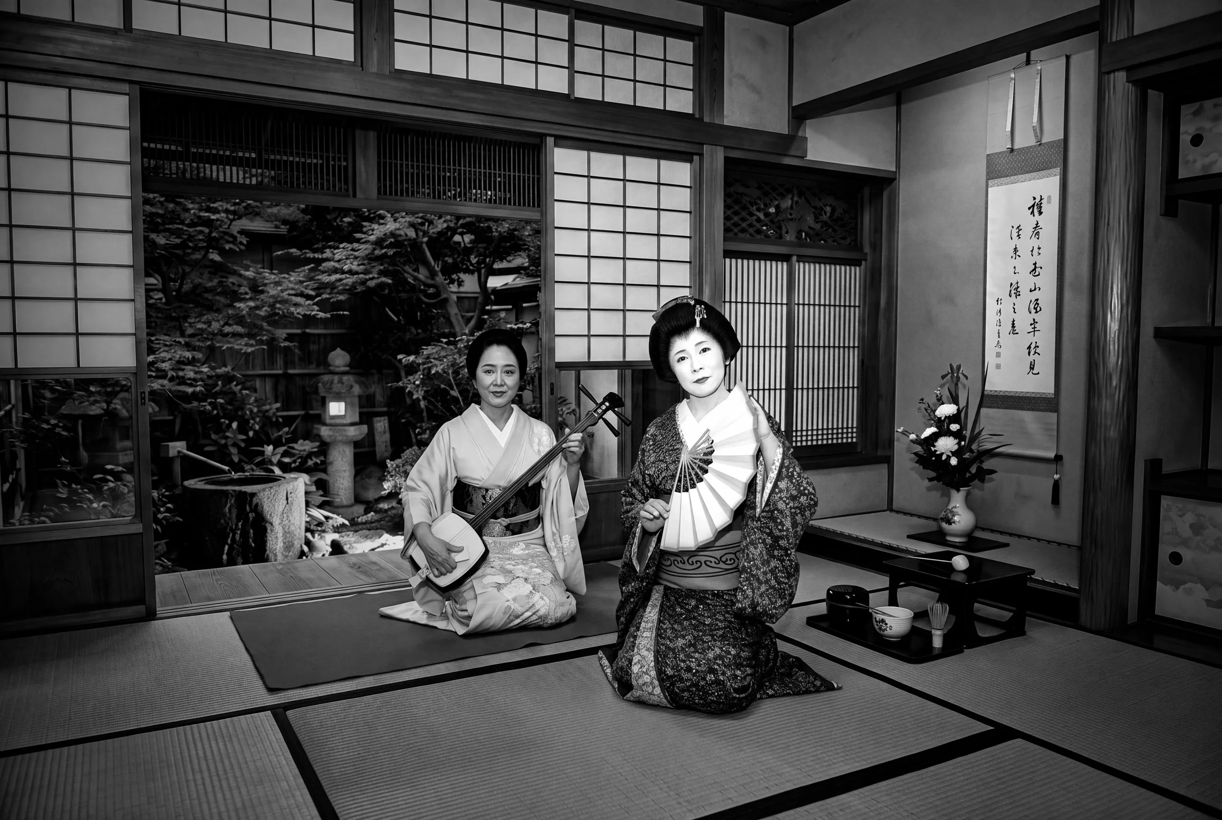 geisha entertainment, private dinner , tokyo 