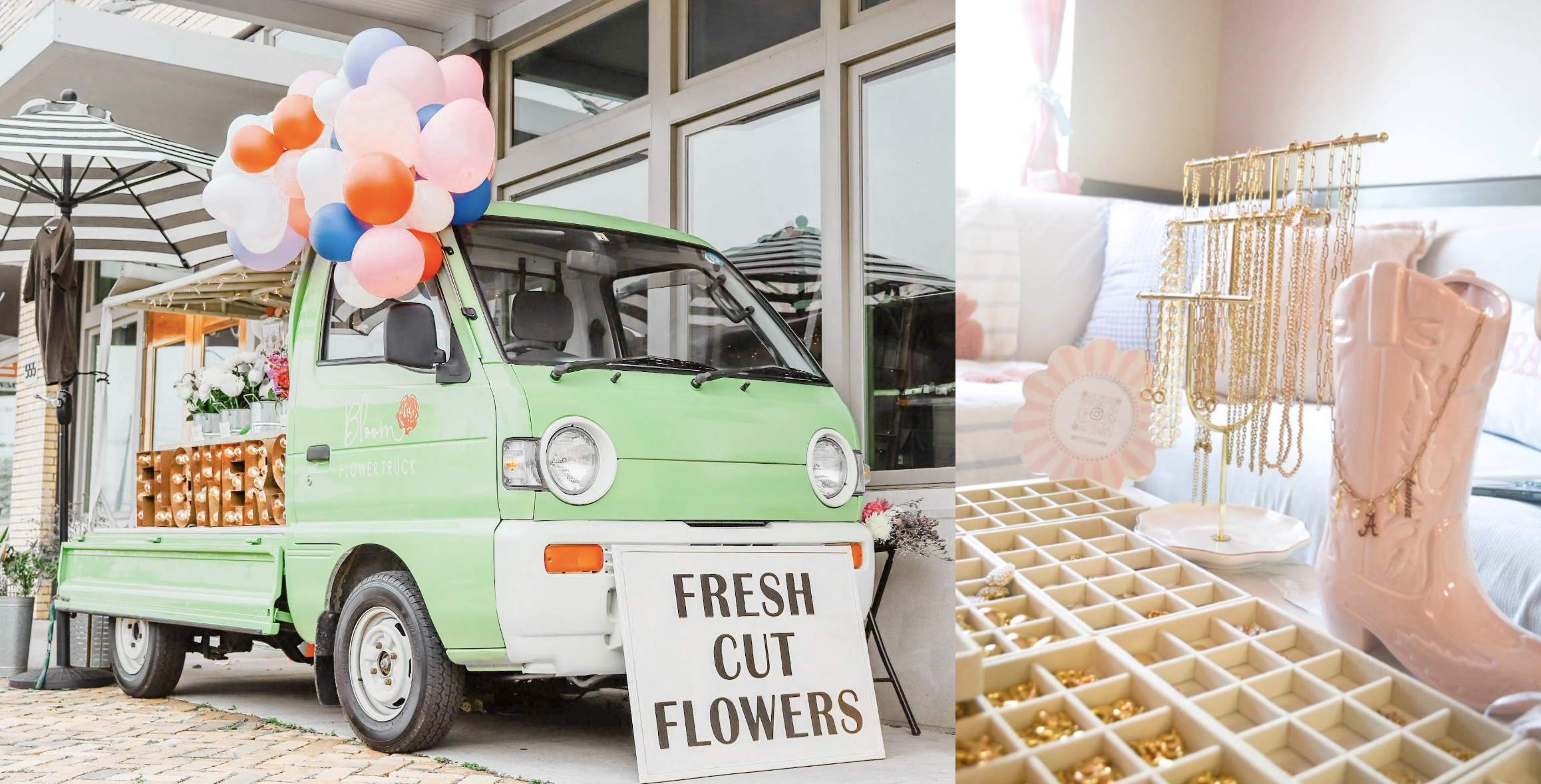 Bloom Flower Truck + Keep the Charm Pop Up