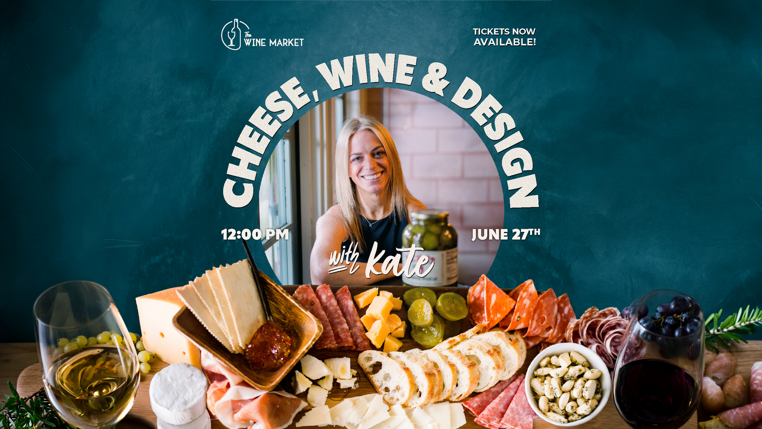 Cheese, Wine &amp; Design with Kate