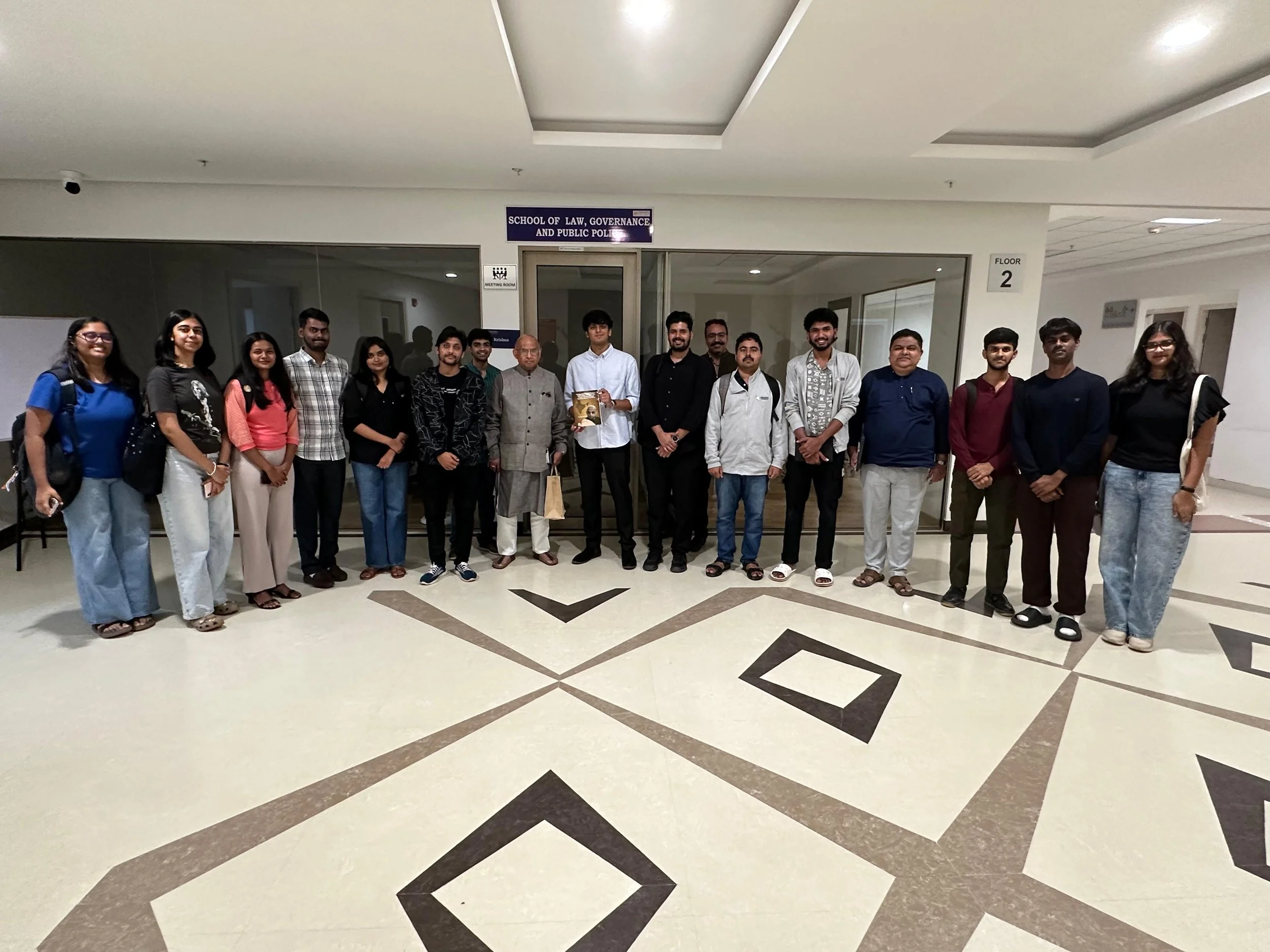 Addressed the Chanakya Fellows and Students of Chanakya University on the How India Votes