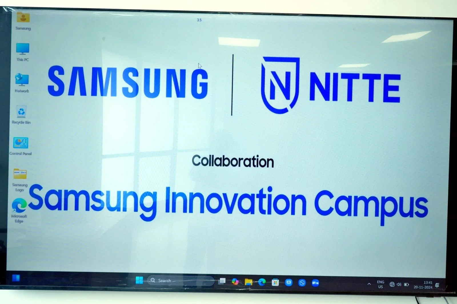 Inauguration of Samsung Innovation Campus at NITTE University, Bengaluru campus