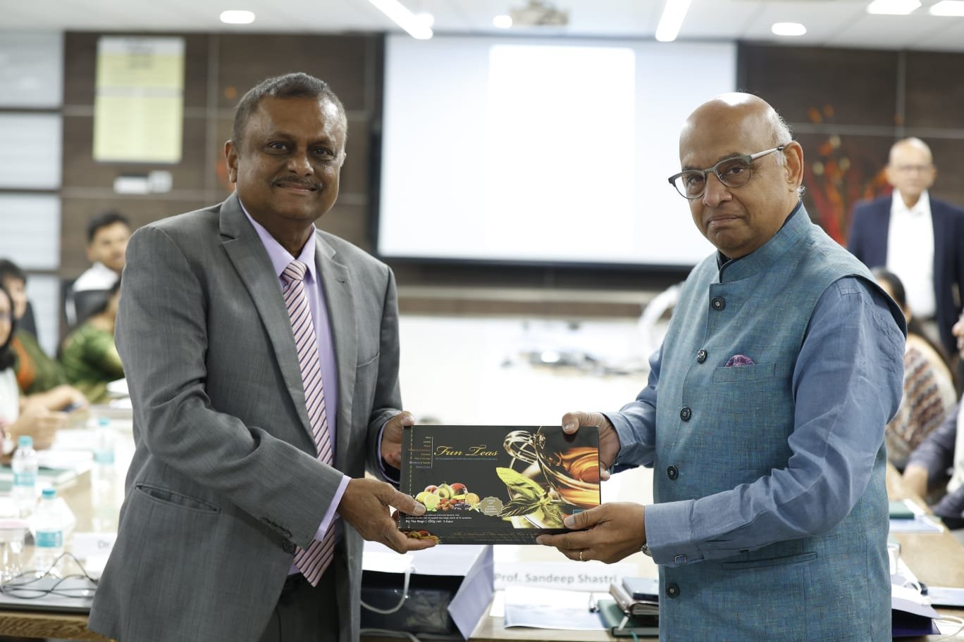 Presiding over the inauguration of the Roundtable organised by Jain University
