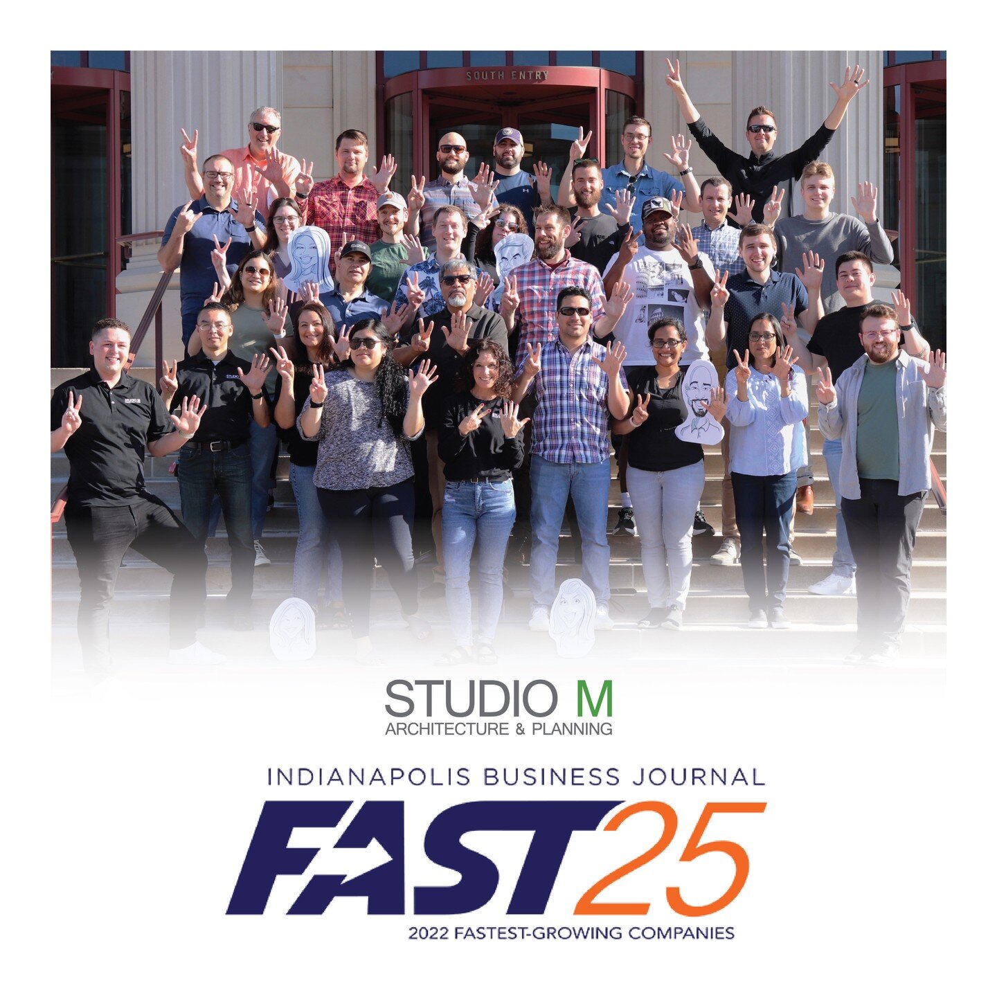 We are ecstatic to announce that we are on the Indianapolis Business Journal&rsquo;s FAST 25 (@ibjnews) , 2022 FASTEST-GROWING COMPANIES! We are extremely grateful for our devoted, talented and light-hearted team whose passion about the built environ