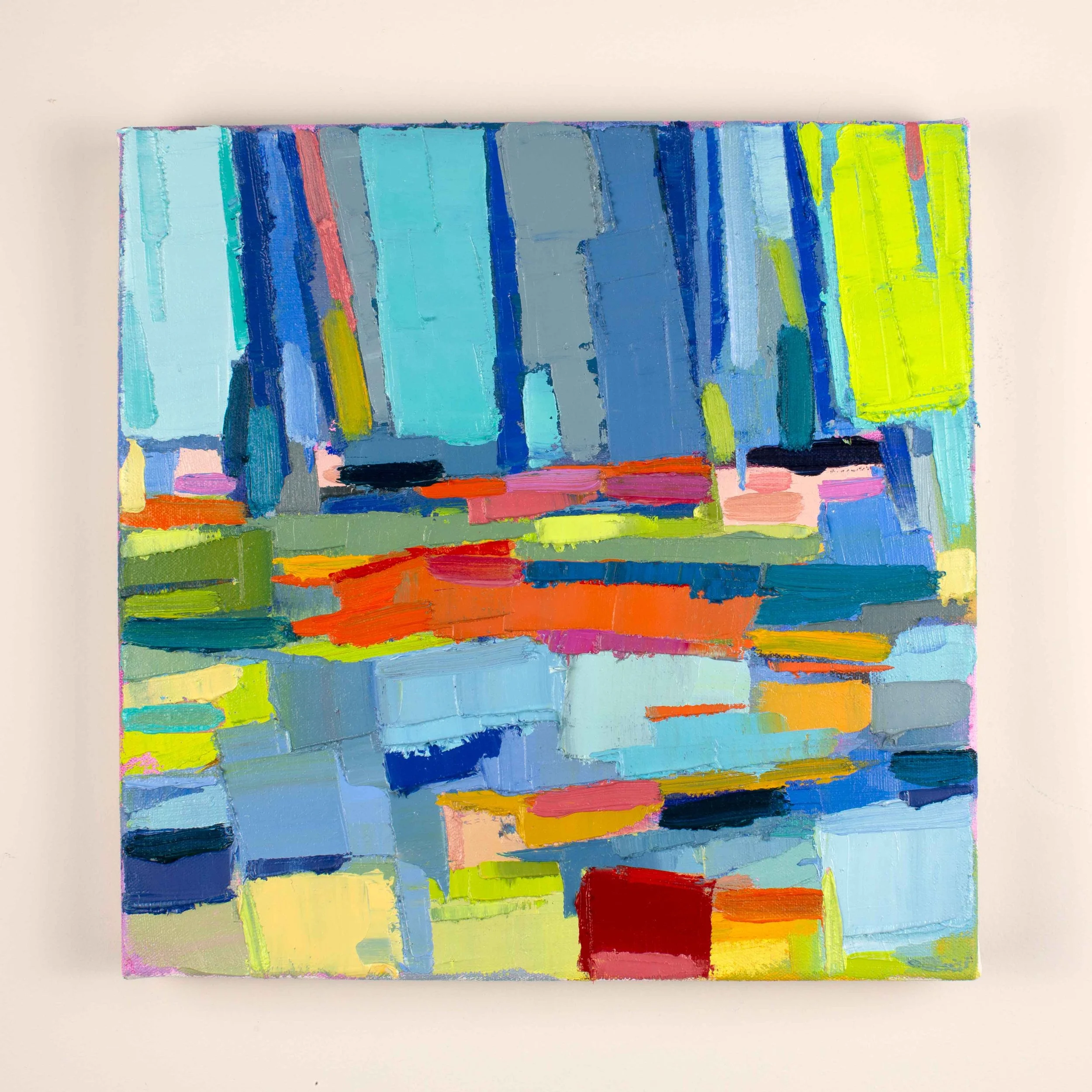 Homecoming, oil on canvas, 12 inches x 12 inches (SOLD)
