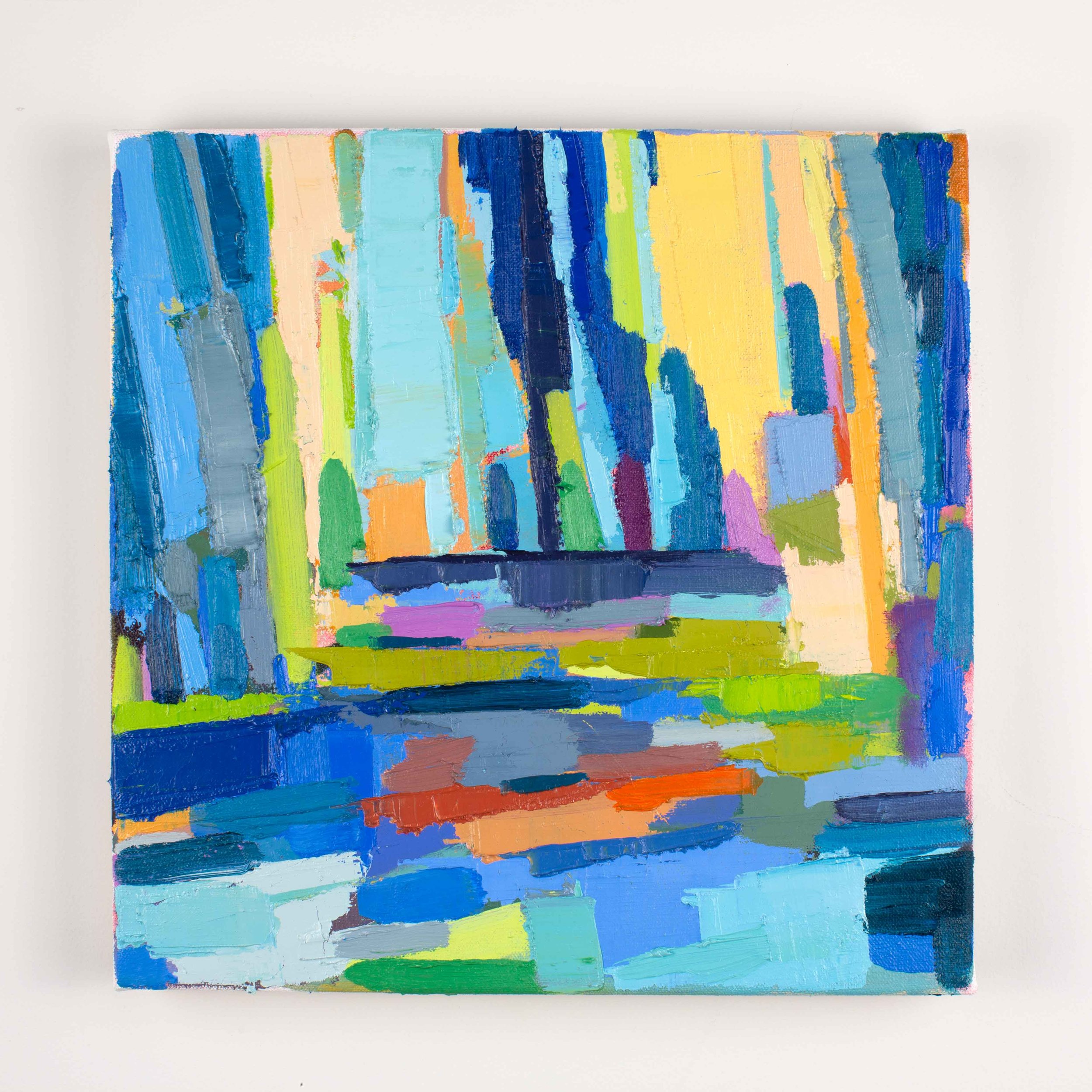 The In Between, oil on canvas, 12 inches x 12 inches (SOLD)