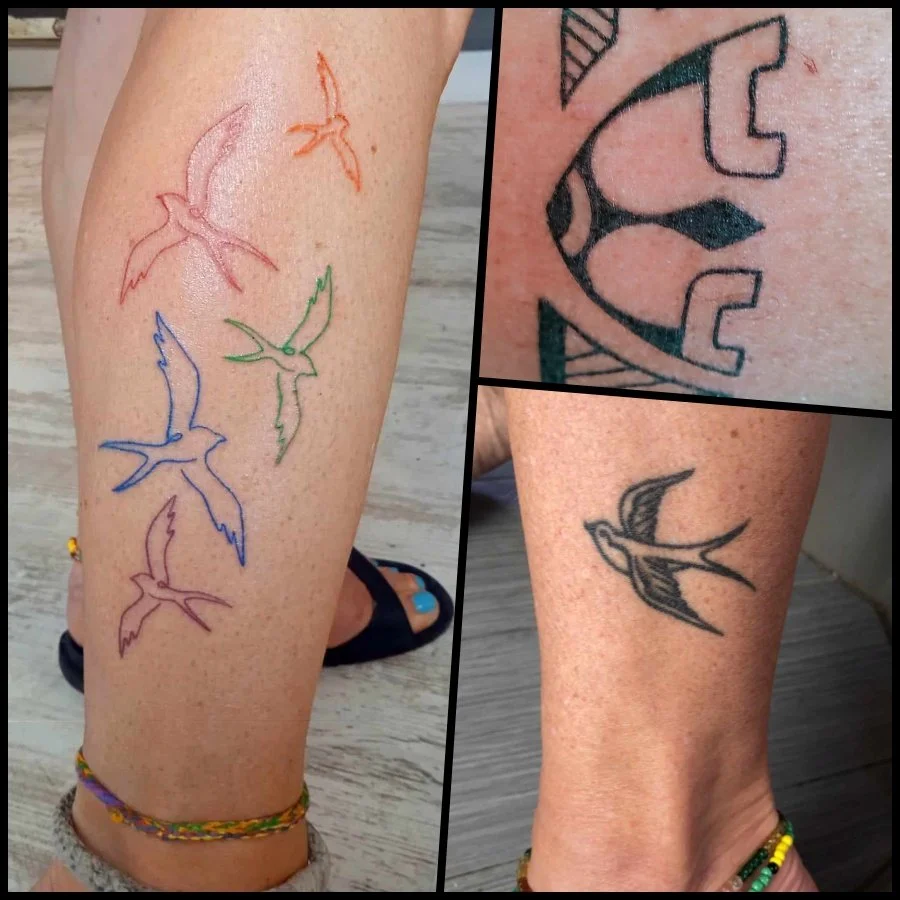 Swallow tattoos and sailors — Sailing Totem, image size:900x900